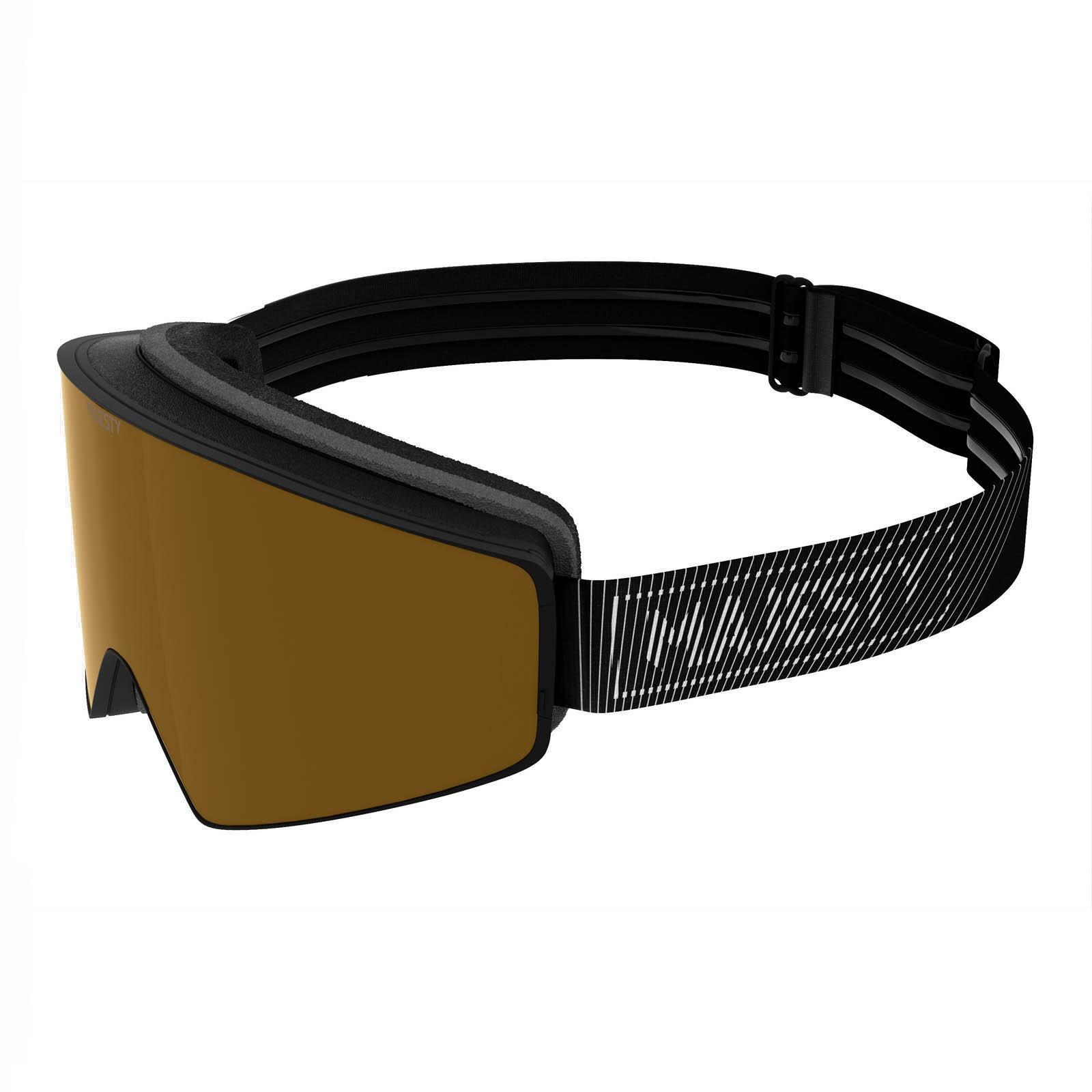 Gogle MAJESTY Transition Snow goggles black/color/Citrine + Gold lens