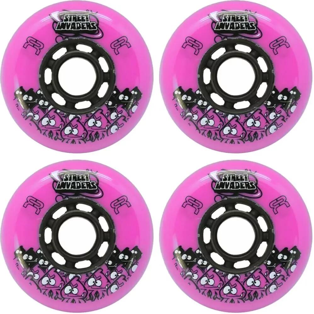 Kółka FR SEBA Street Invaders 80mm / 84A Pink 4szt