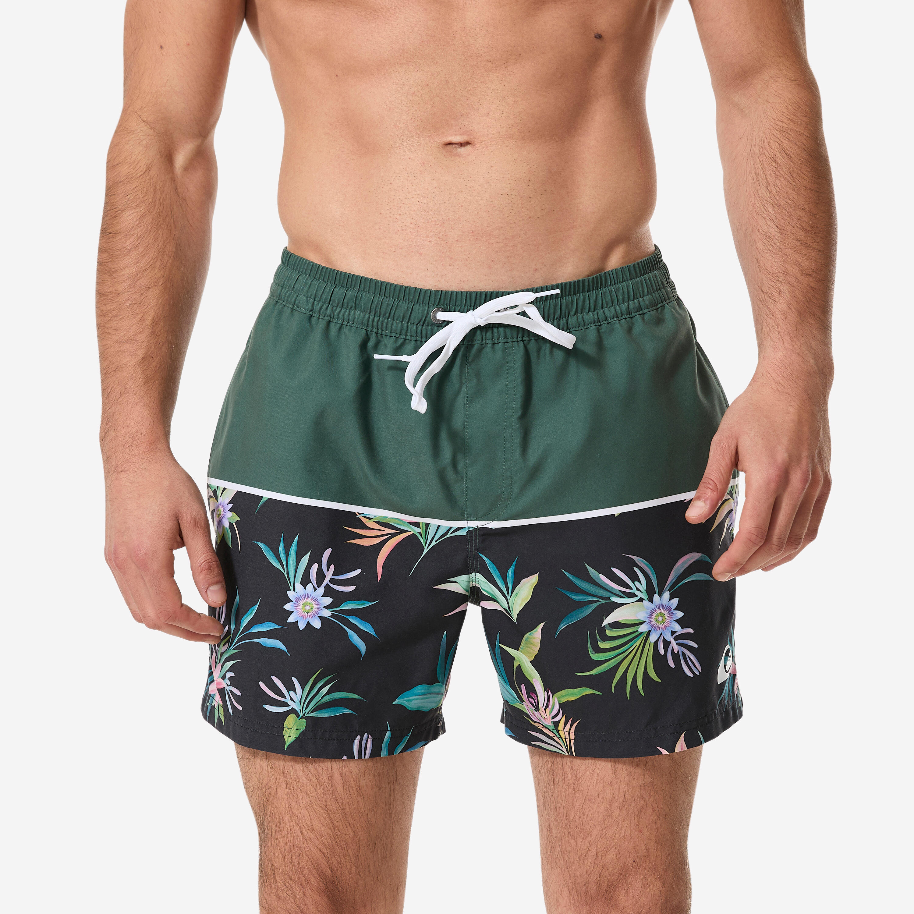 Spodenki surfingowe męskie Quiksilver Trop Forest krótkie 15