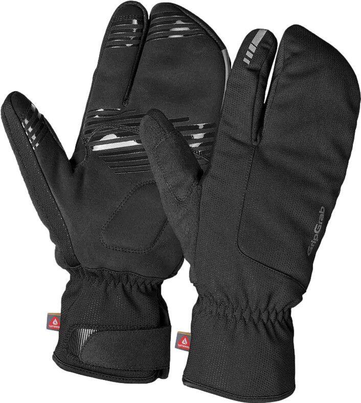 Gripgrab Nordic 2 Windproof Deep Winter Lobster Gloves Black - L