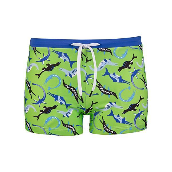 Beco Ocean Dinos Swim Boxers For Boys | Green