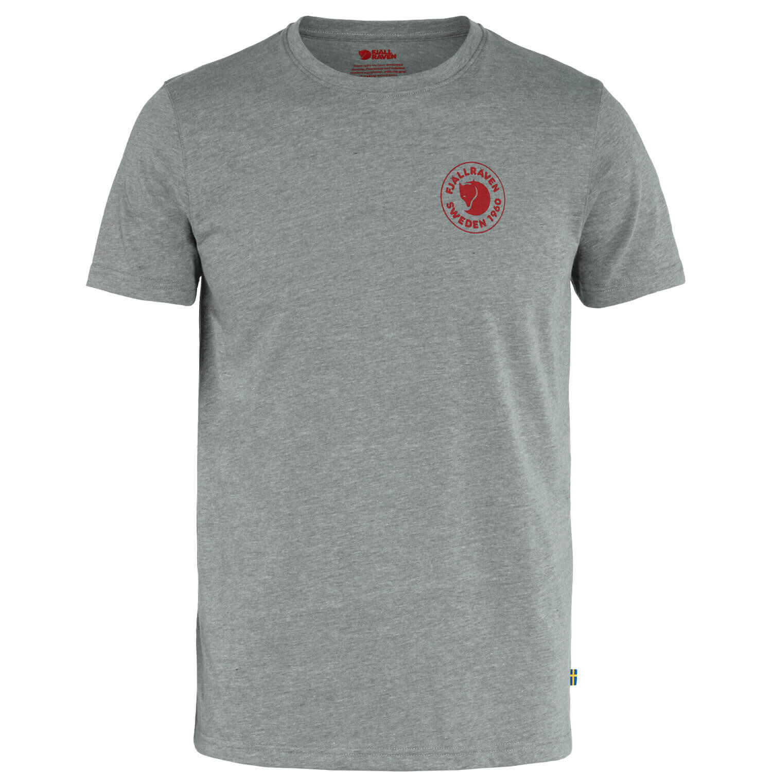 FJALLRAVEN Koszulka męska 1960 LOGO T-SHIRT M Grey Melange-M
