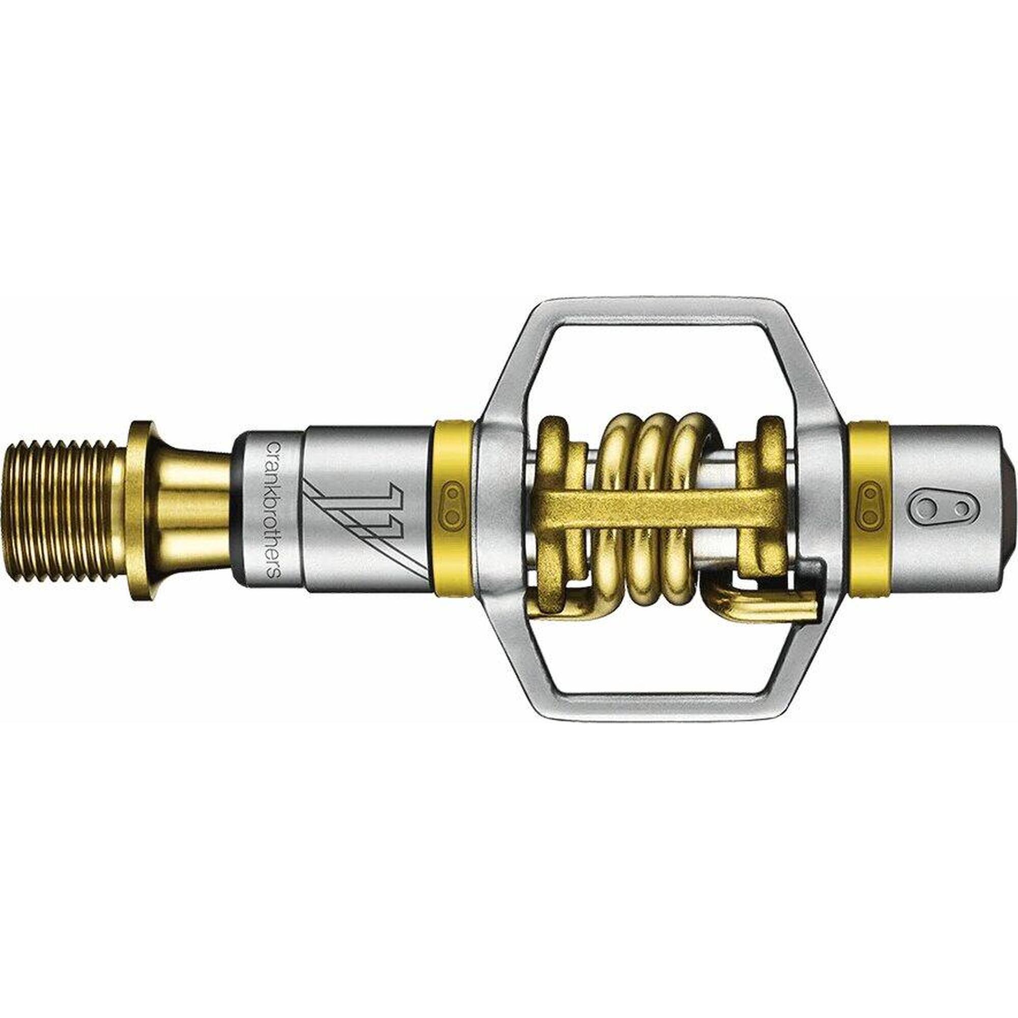 EGG BEATER 11 tytanowe/złote pedały