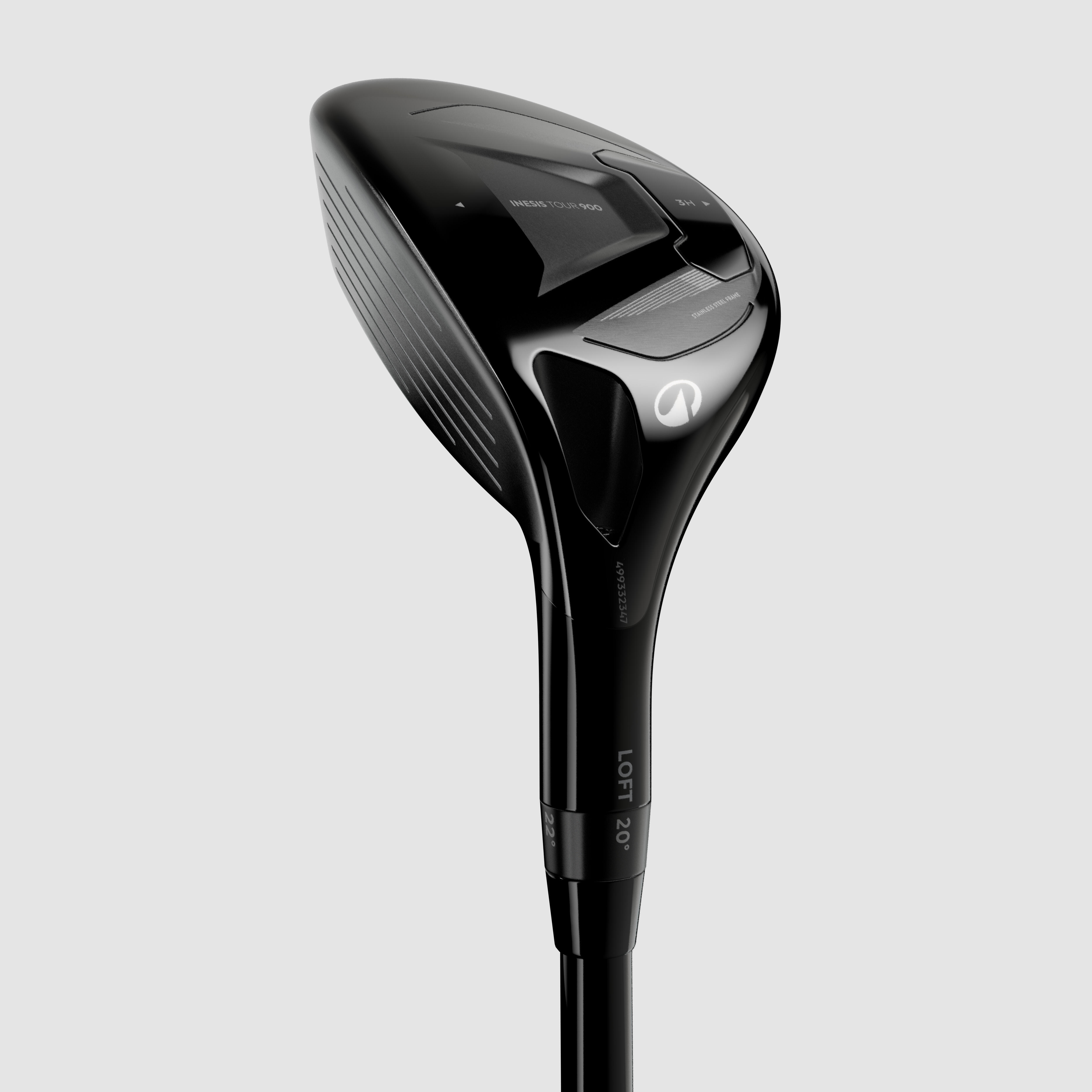 Kij golfowy hybryda Inesis Tour 900 stiff szybki swing dla leworęcznych