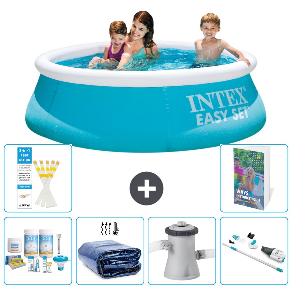 INTEX Basen Easy Set Okrągły - 183x51 cm - 7-częściowy S165