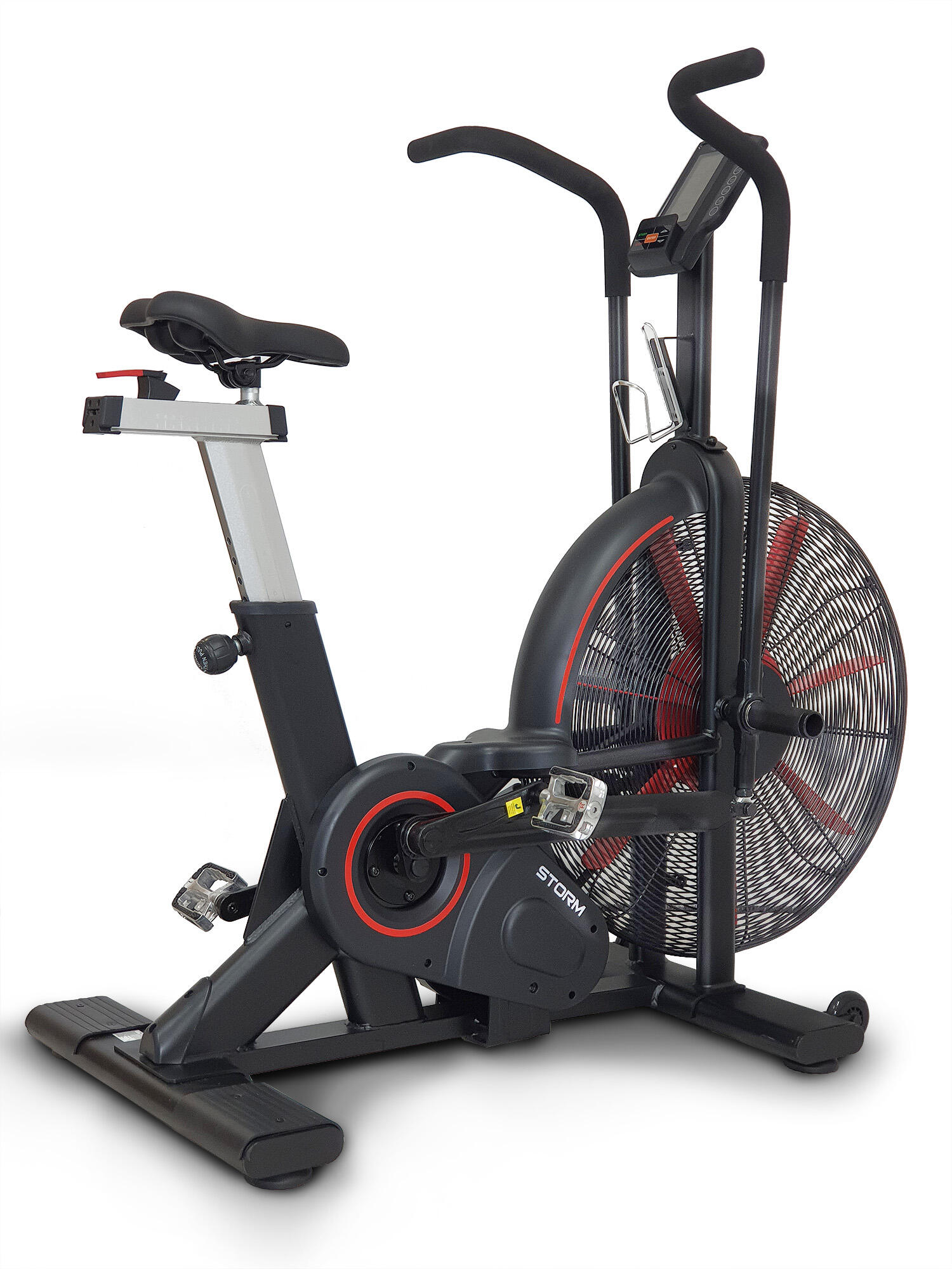 Rower treningowy powietrzny pionowy Hertz-Fitness Storm