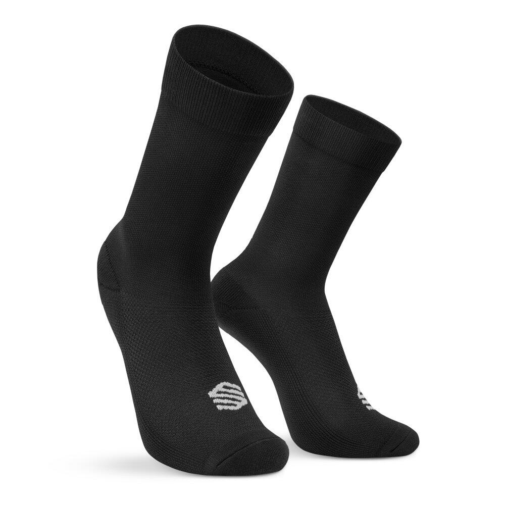 Zimowe skarpetki rowerowe Siroko S3 Black
