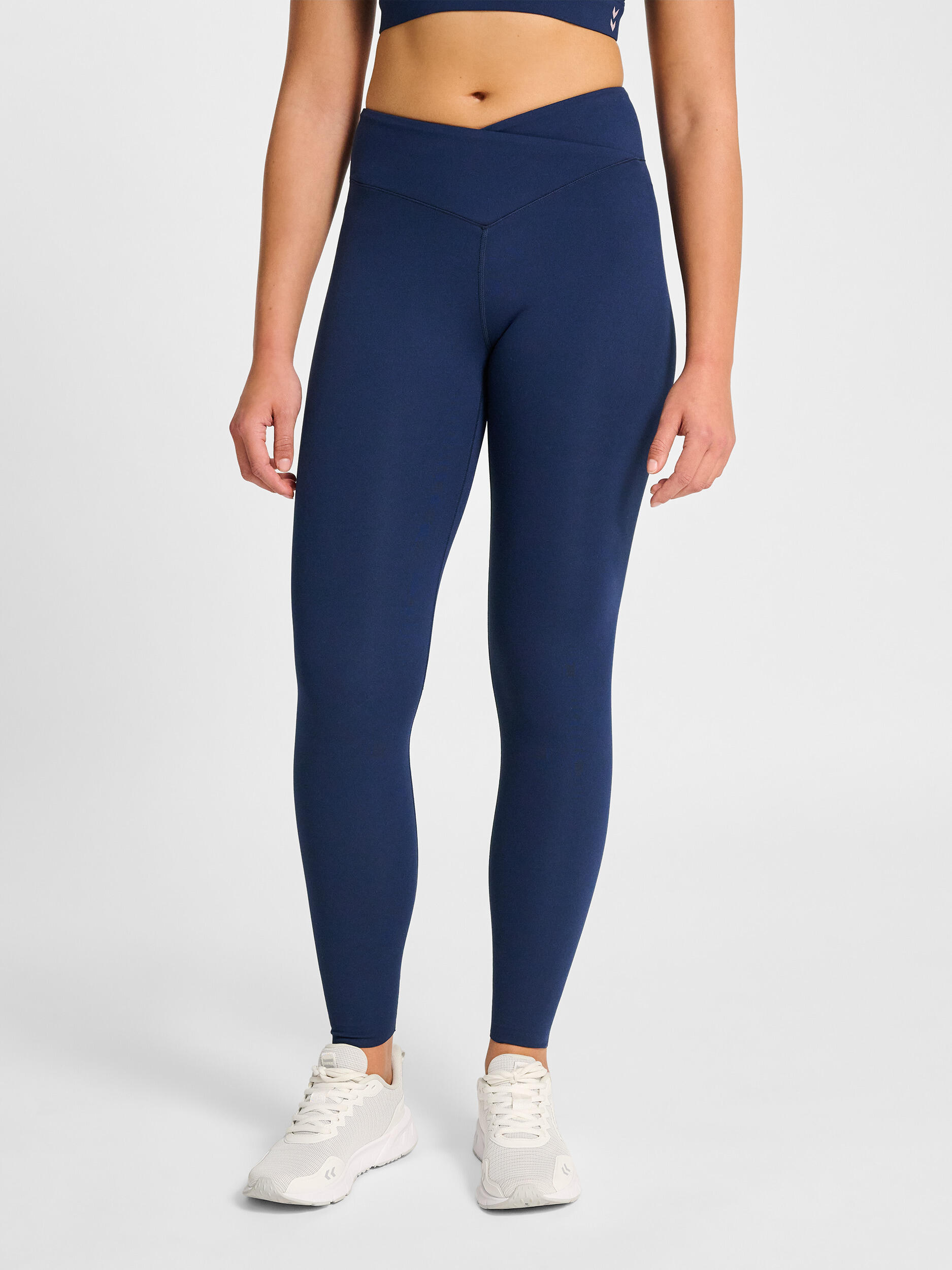 Damskie legginsy Hummel Hmlyoga Wrap High Waist