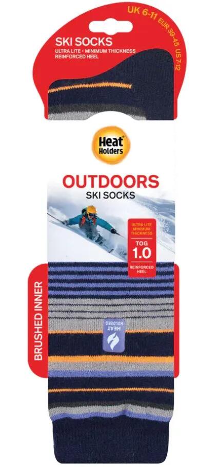 Skarpety narciarskie Heat Holders Ultra Lite Ski 39-45 Niebieskie.