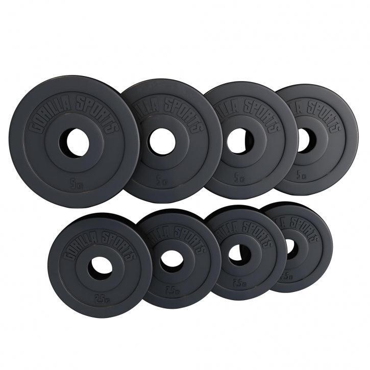 Zestaw obciążenia winylowe (50/51 mm) winyl 20 kg - 2 x 10 kg