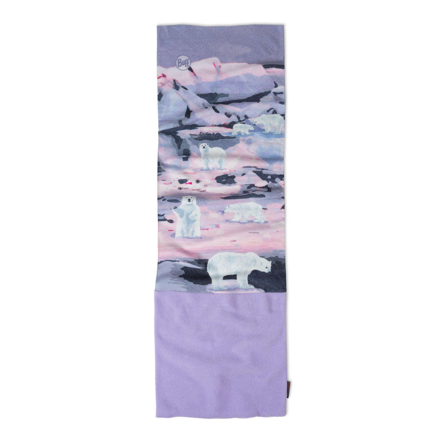 Bandana dziecięca BUFF POLAR YOKI MAUVE