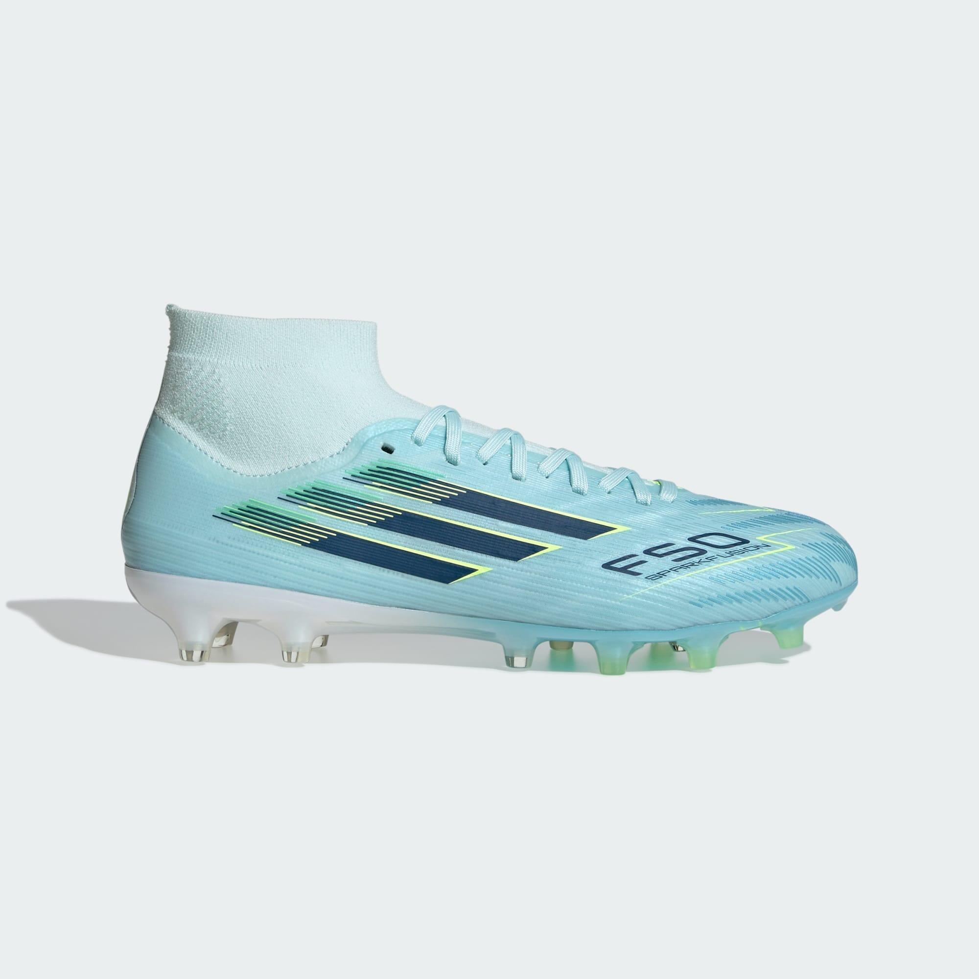 Damskie buty piłkarskie F50 SPARKFUSION PRO Mid Cut na twardą / sztuczną