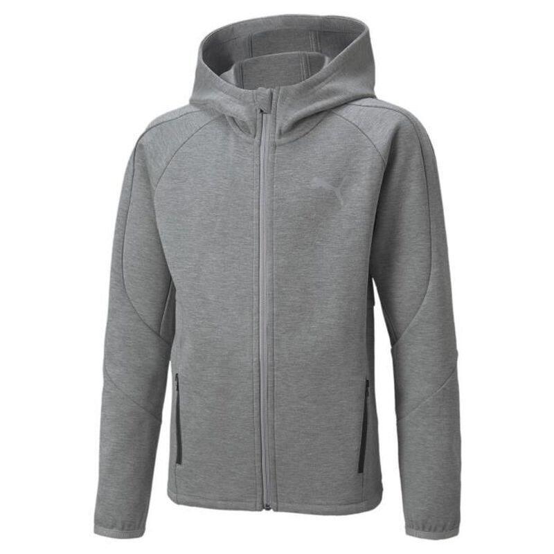 Dziecięca bluza z kapturem z pełnym zamkiem błyskawicznym Puma Evostripe B