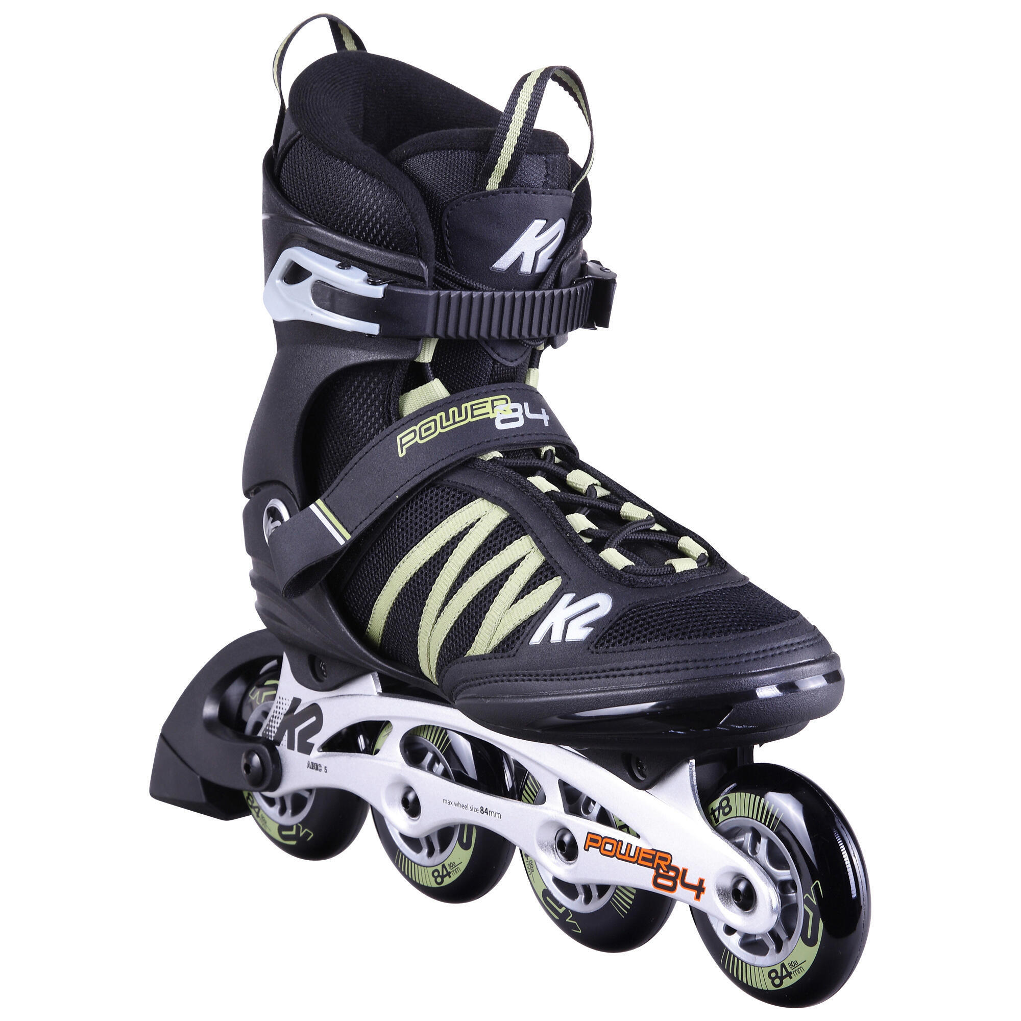 Second Life - Rolki dla dorosłych K2 Power 84 Black - Stan Doskonały