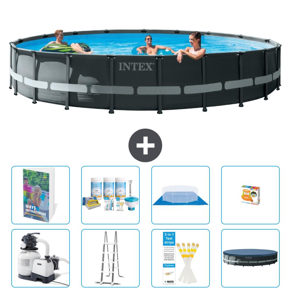 INTEX Basen Ultra XTR Okrągły - 610x122 cm - 9-częściowy S548