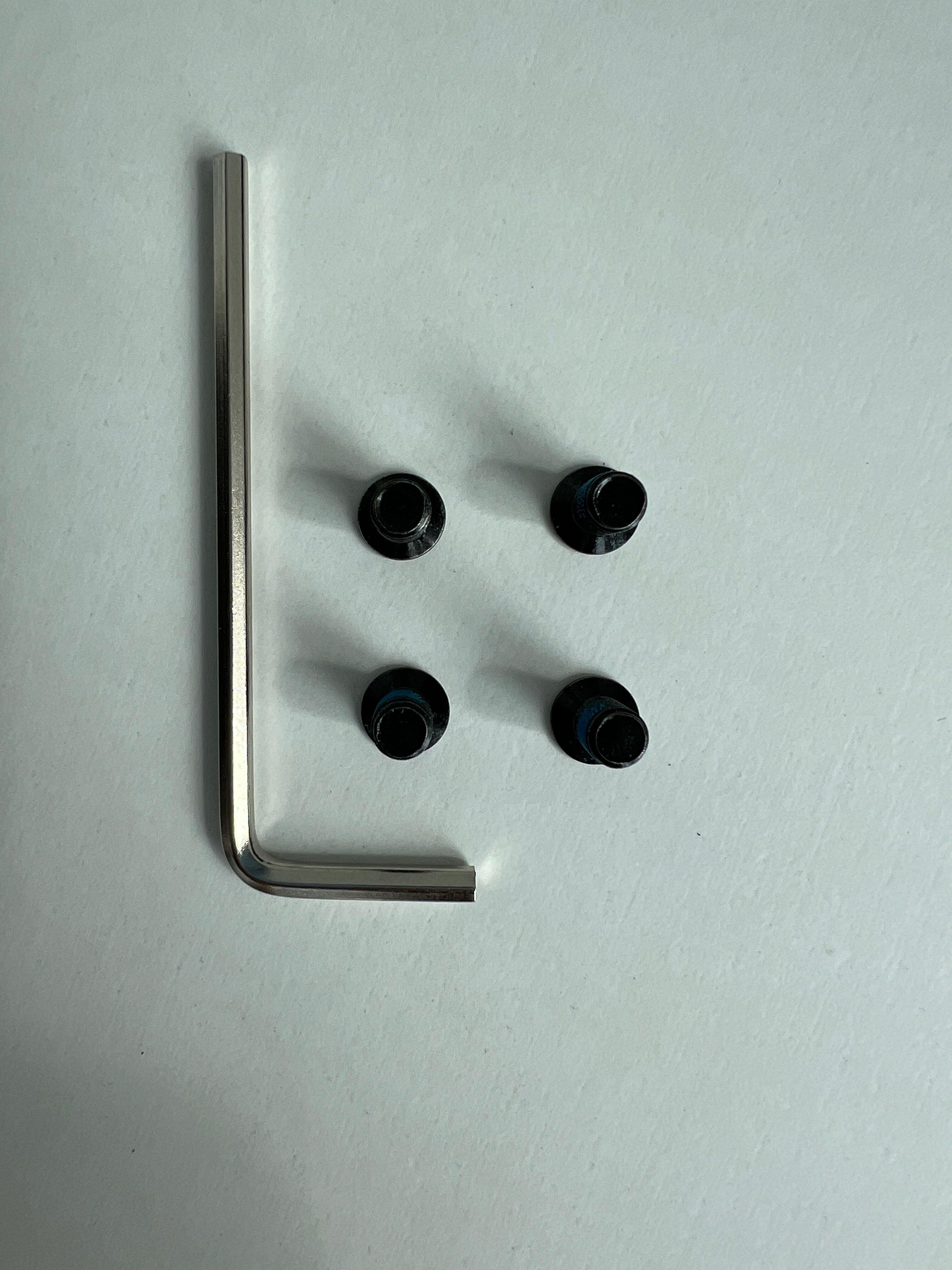 PRO-Mounts 4 śruby kolumny kierownicy + klucz imbusowy do Xiaomi/Ninebot