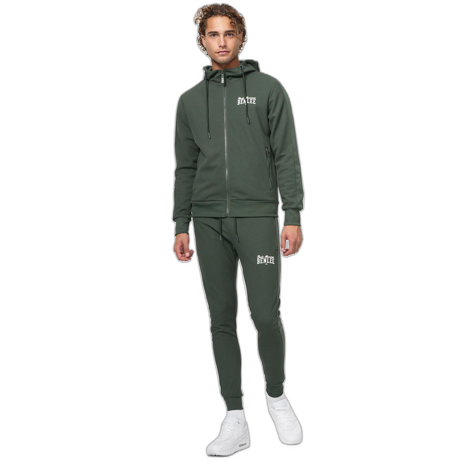 Dres z kapturem o regularnym kroju Lonsdale Hackberry
