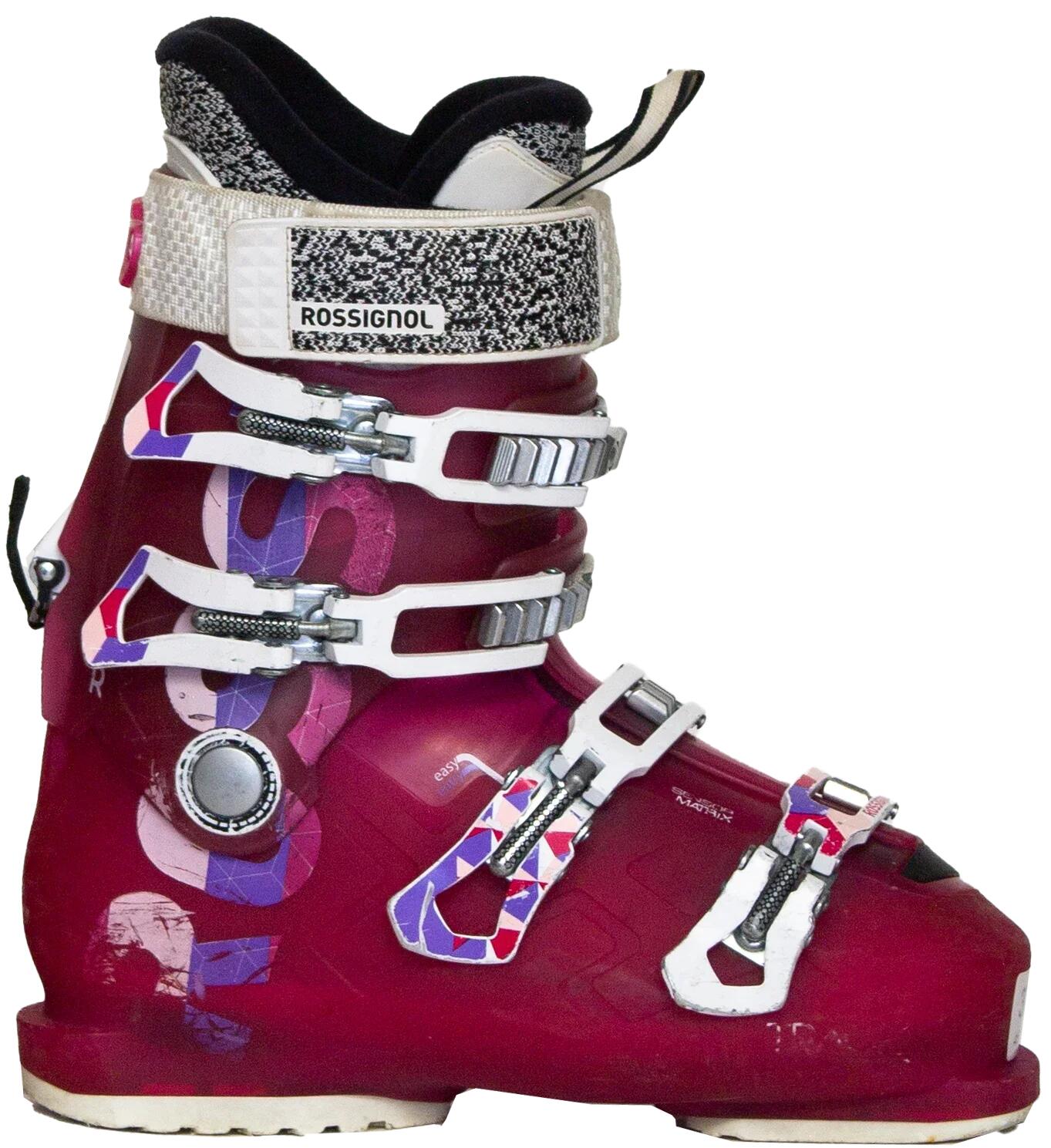 Second Life - Buty narciarskie - ROSSIGNOL Alltrack Pink, 37 EU - Stan dobry