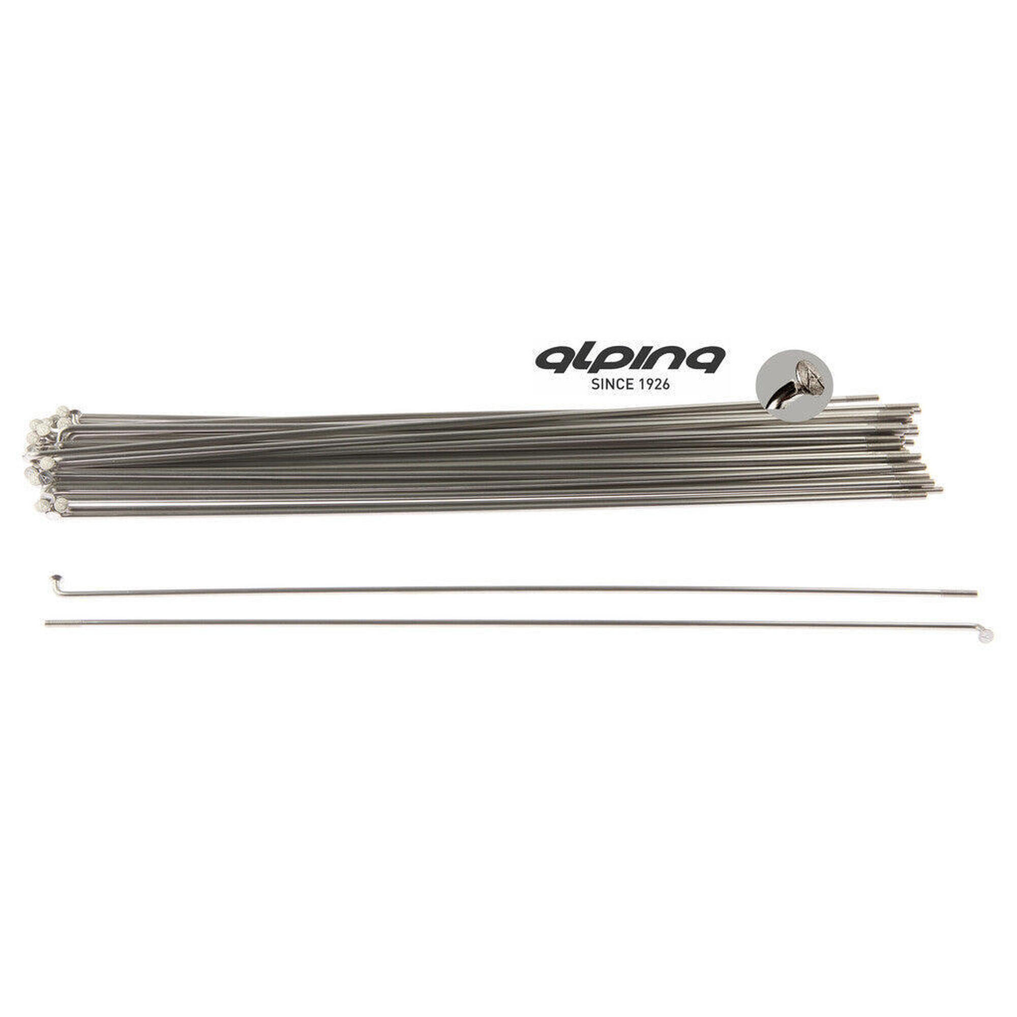 Alpina szprychy ocynkowane 255 mm 13 g 144 szt bez nypli