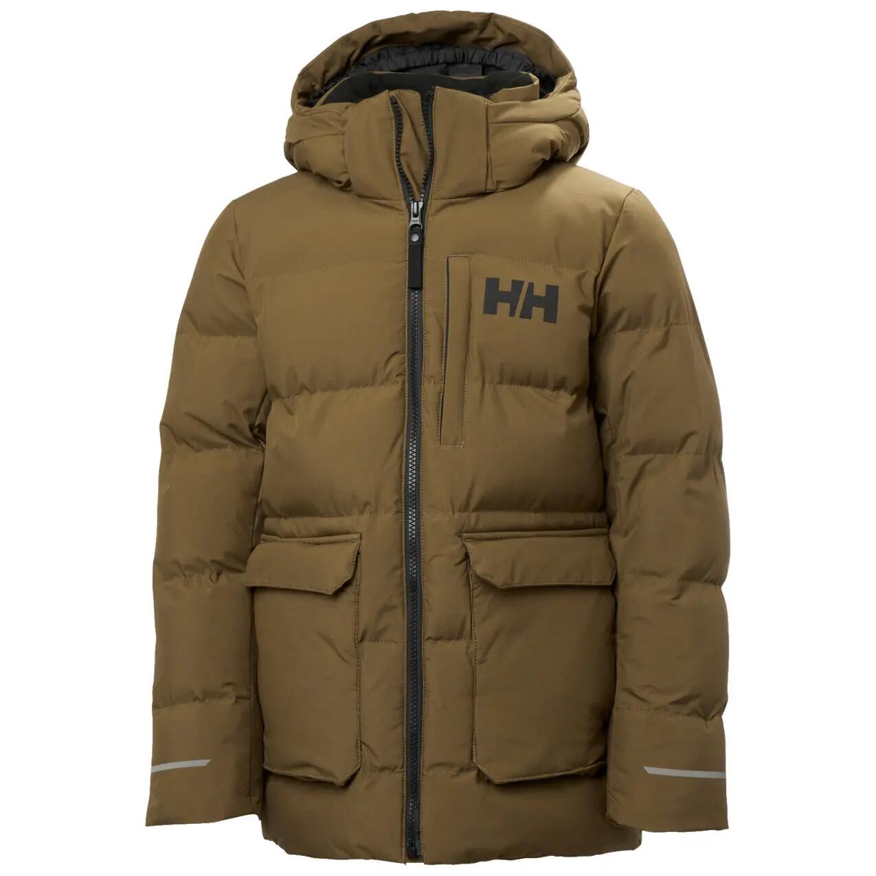 Długa kurtka dziecięca z kapturem Helly Hansen Nord