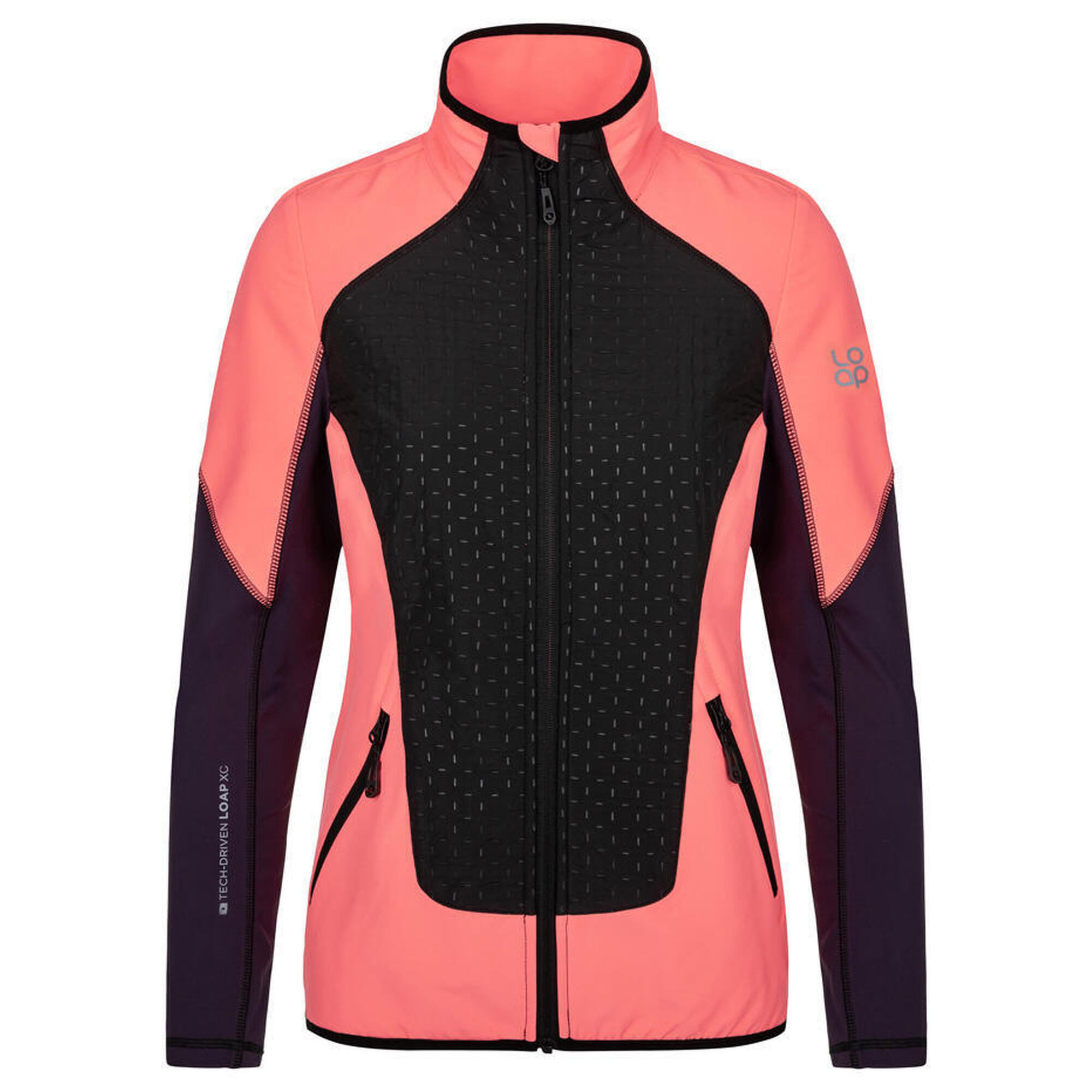 Kurtka softshell damska LOAP Uxula XS — Tecnosoft  pomarańczowa