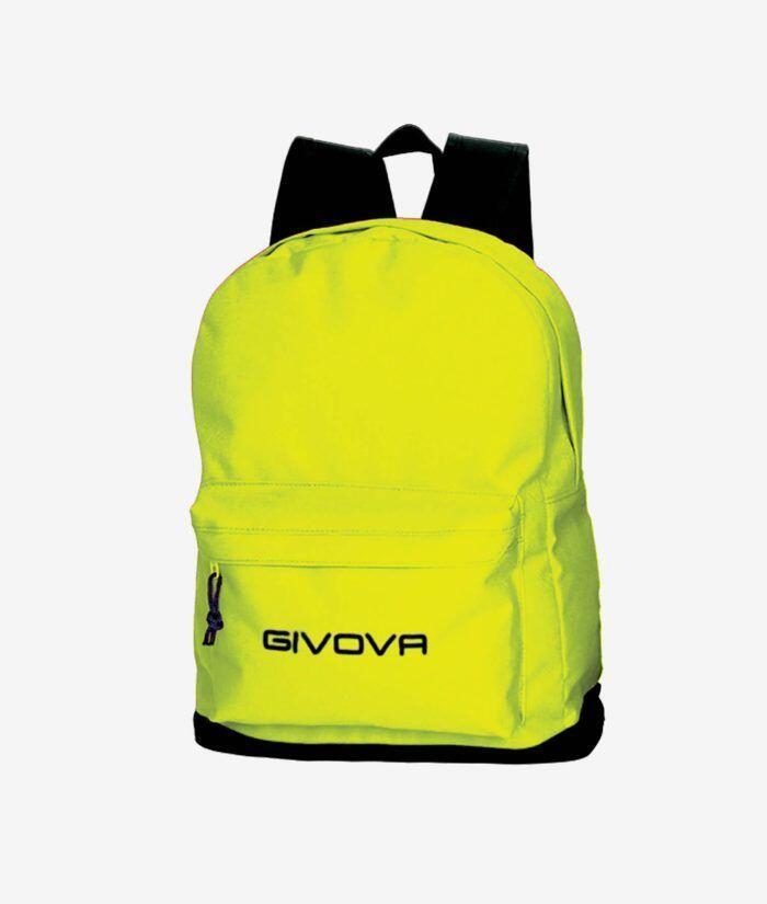 Plecak Givova Zaino Scuola żółty fluo