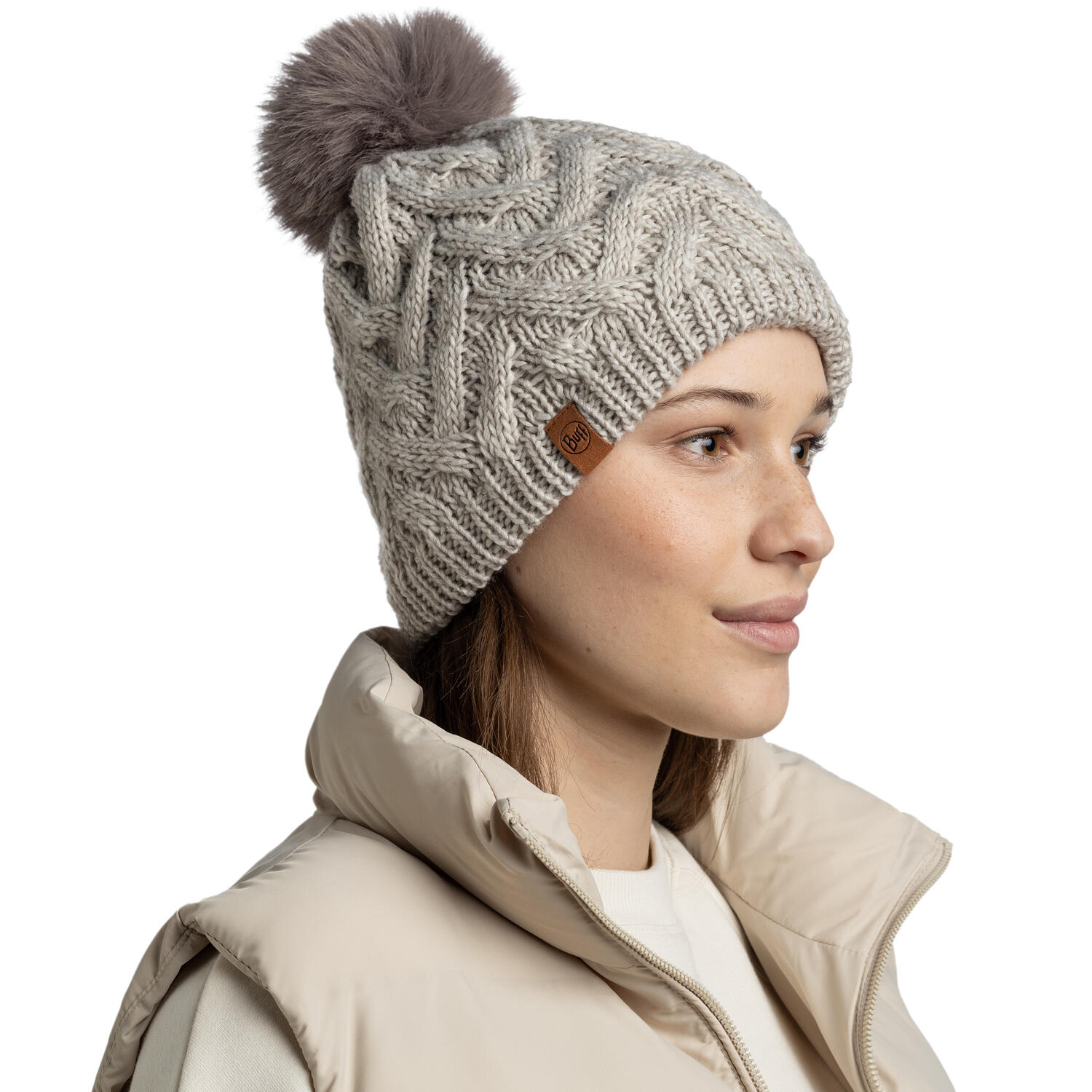 Czapka BUFF KNITTED & FLEECE BAND BEANIE CARYN CRU