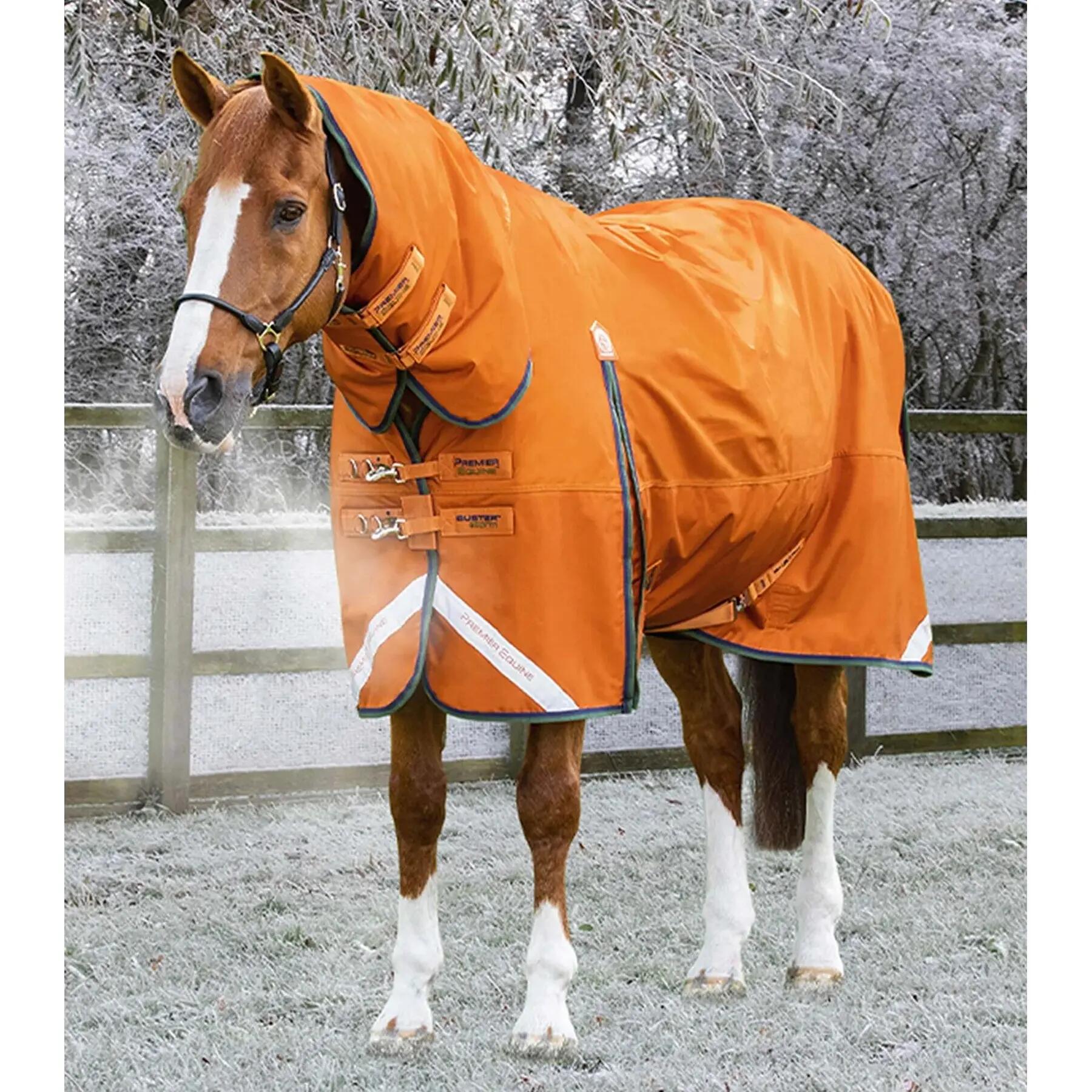 Wodoodporna derka dla konia z osłoną szyi Premier Equine Buster Combo 400g