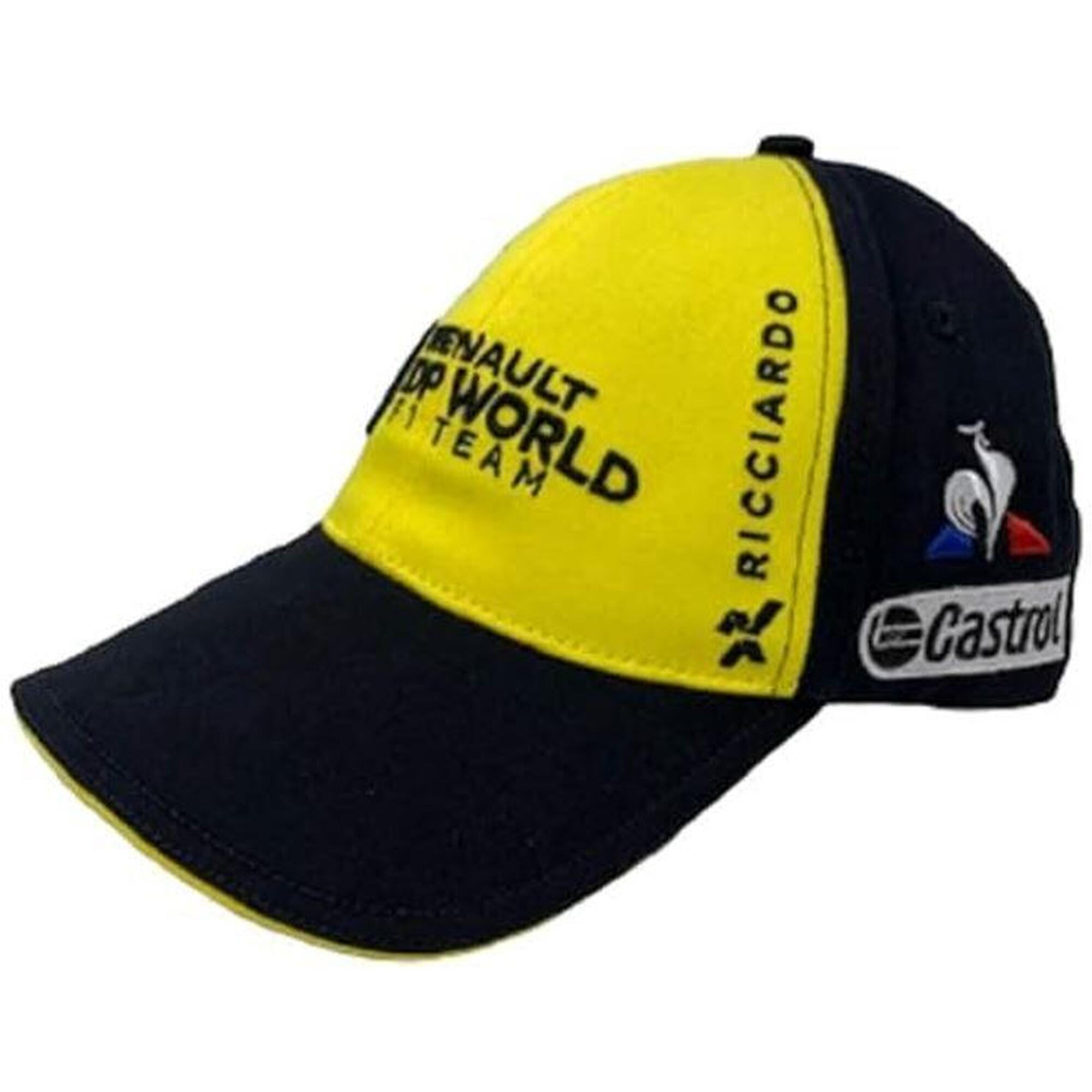 Czapka Ricciardo Renault F1 Żółto-Czarna - Komfort Premium