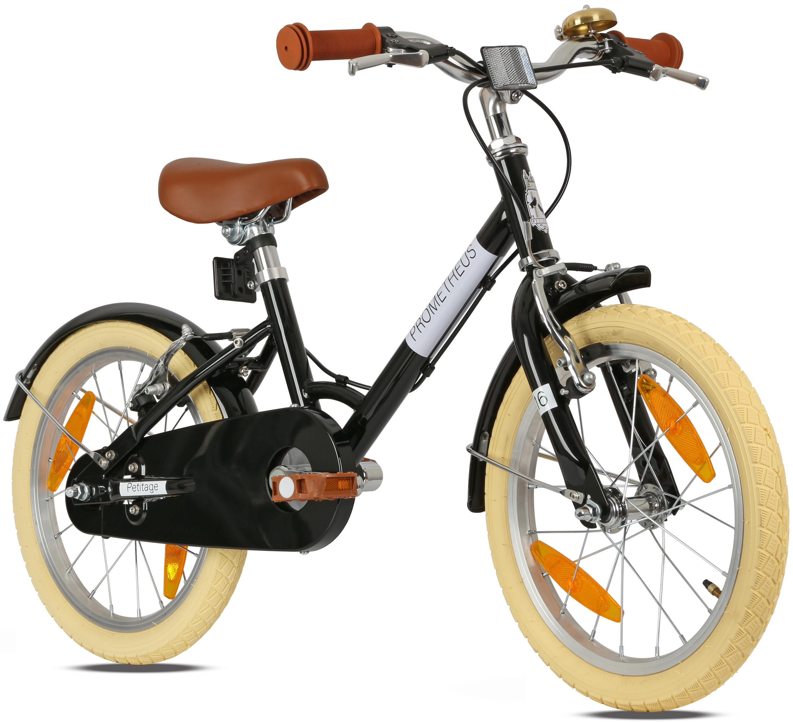 Rower dziecięcy 16 cali od 5 lat retro/vintage, V-brake i nóżka