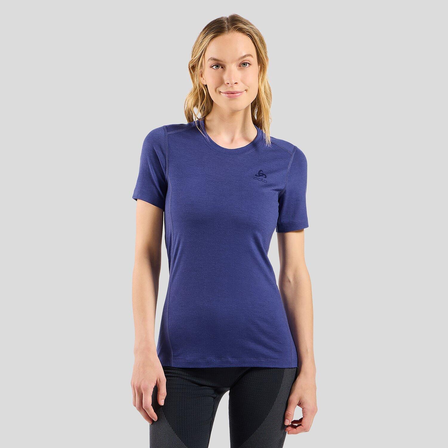 Bielizna termoaktywna z długim rękawem Odlo BL TOP crew neck s/s MERINO 200