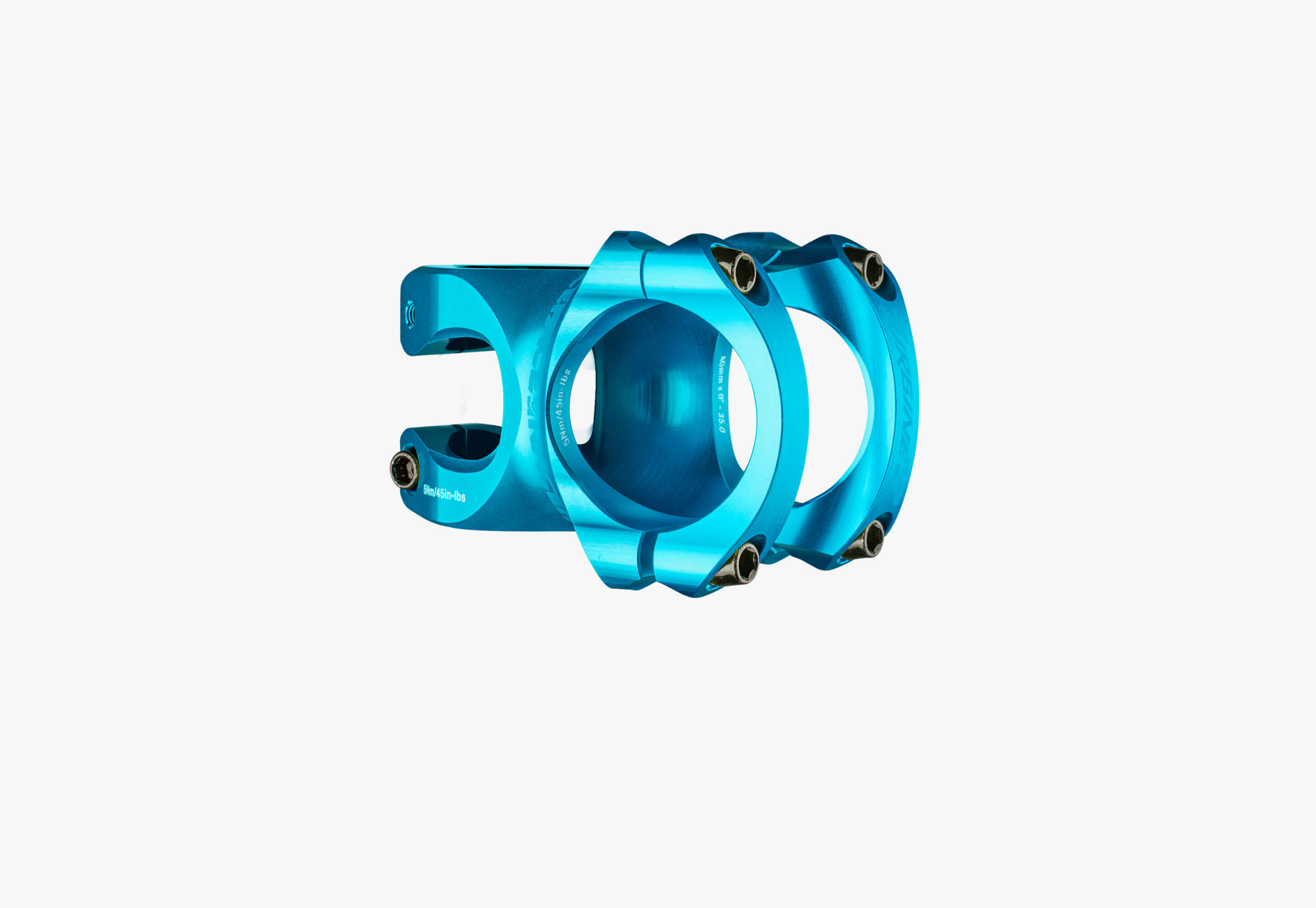 Trzonek TURBINE-R 35 - 50mm x 0° - turkusowy