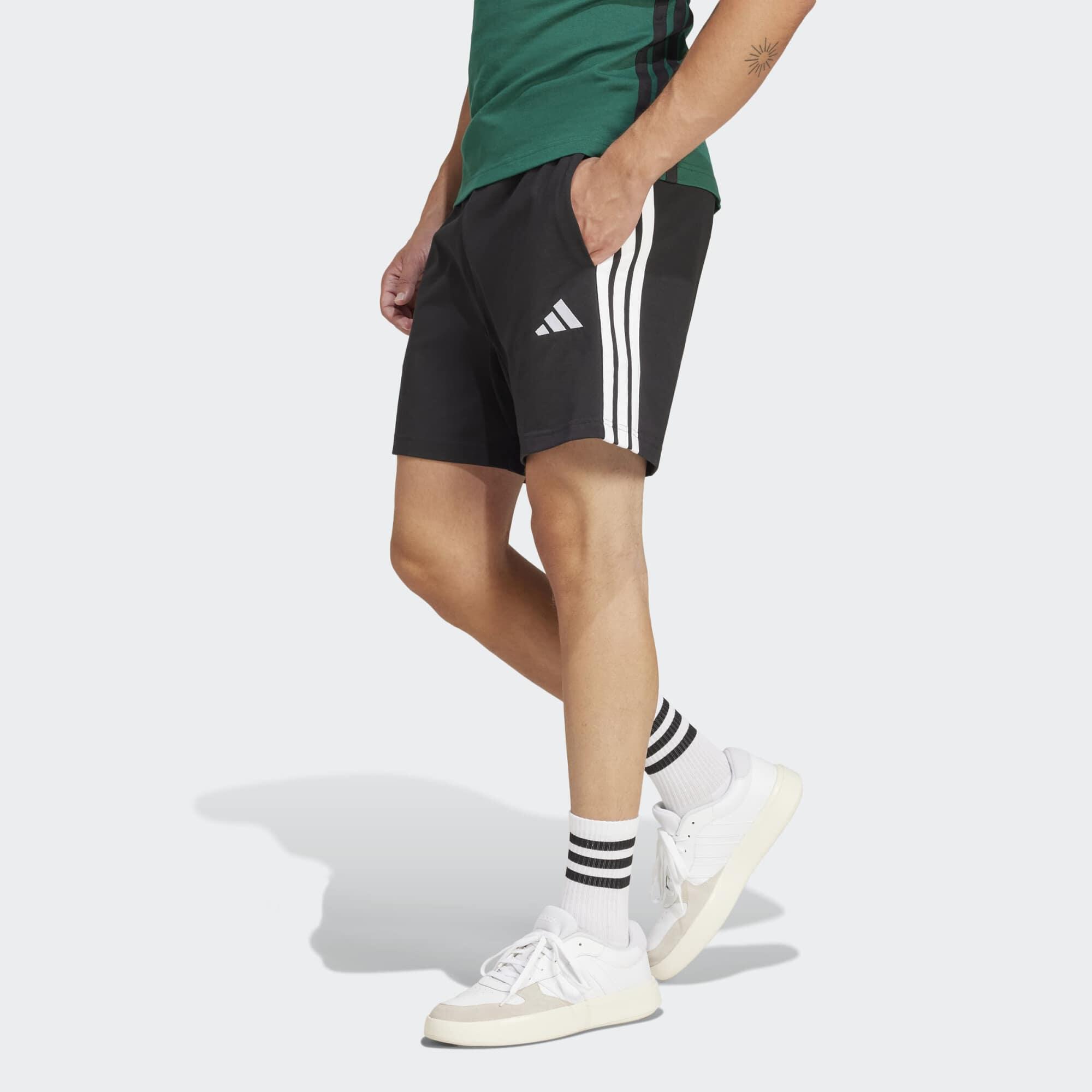 Spodenki męskie ADIDAS bawełniane z kieszeniami