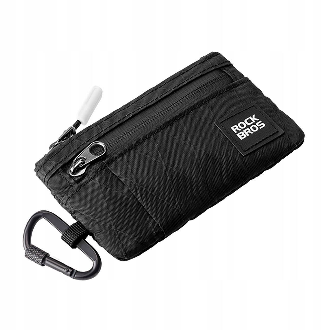 Portfel Rockbros Outdoor z Karabińczykiem - Wytrzymały Ultralekki 0,13l