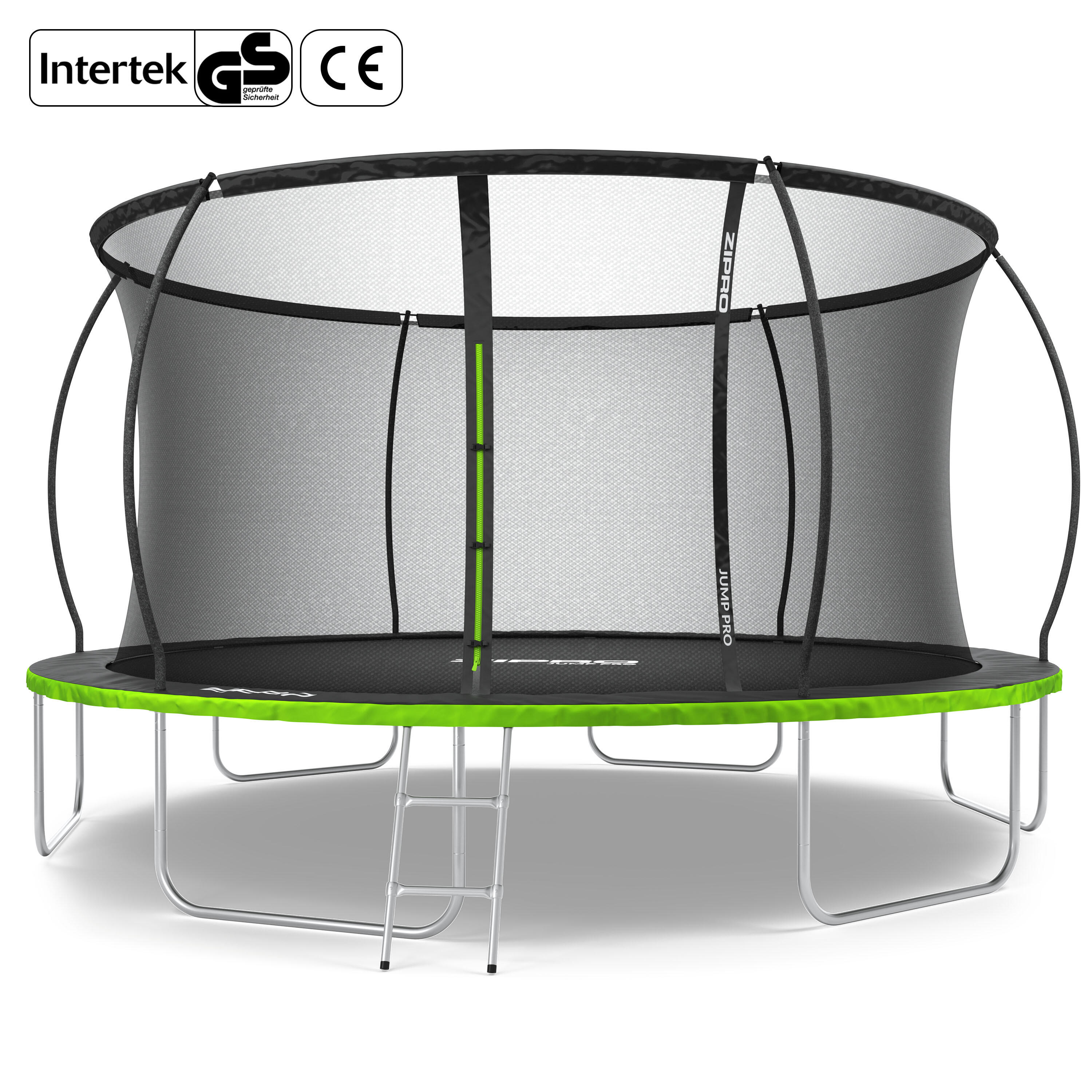 Trampolina ogrodowa Jump Pro Premium dla dzieci z siatką wewnętrzną 14FT 435cm
