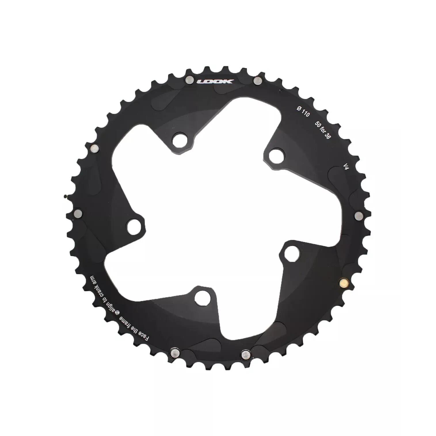 Tarcza rowerowa o oznaczeniu 110 50/36 Look Zed 3
