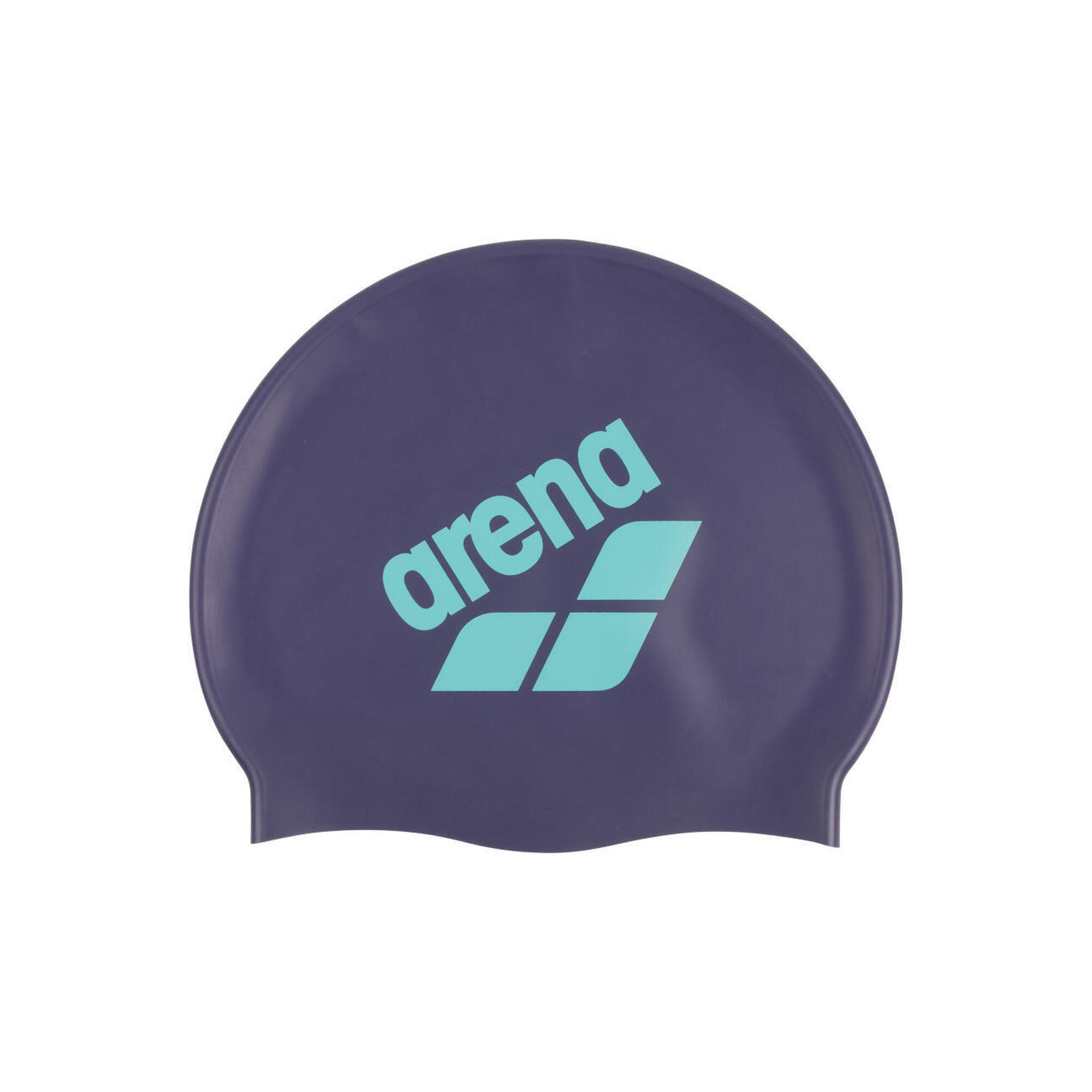 Czepek silikonowy na basen Arena Big Logo Future Dusk Water