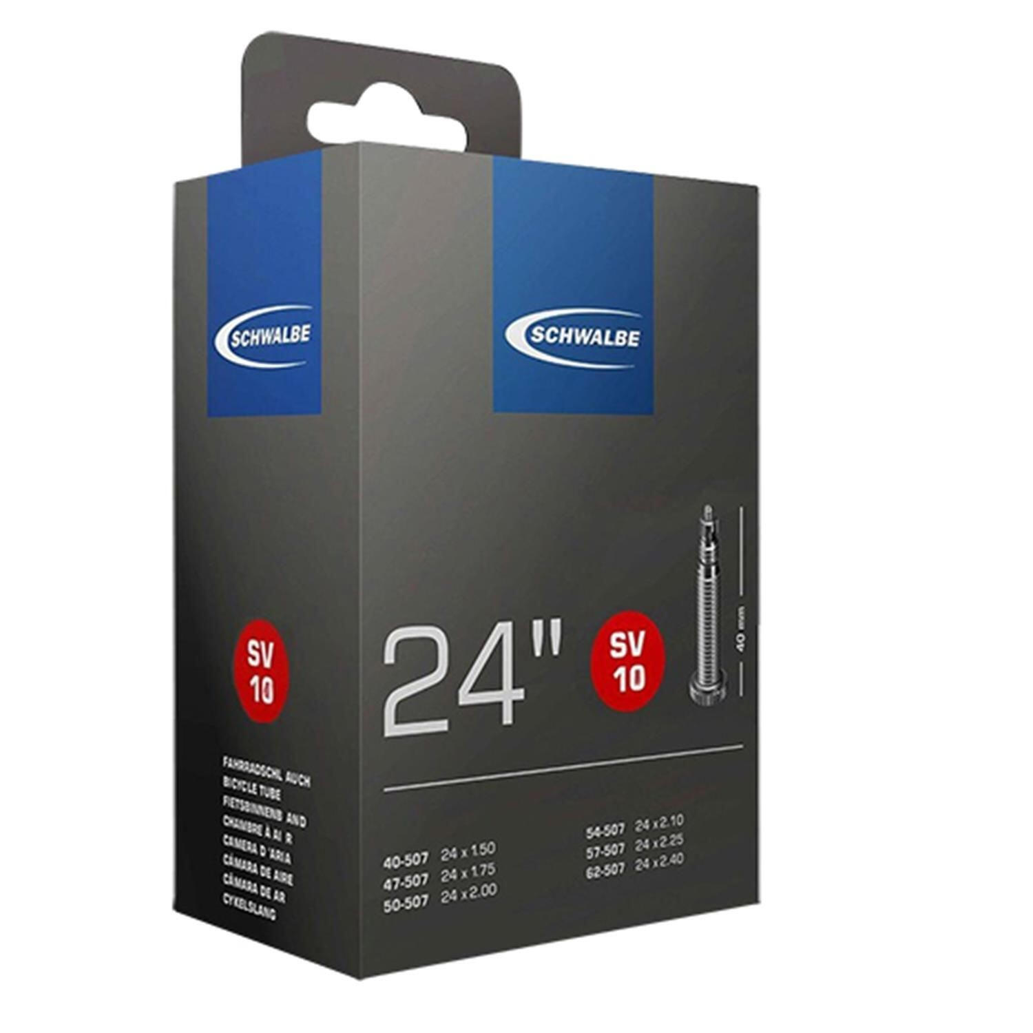Dętka SCHWALBE SV10 24 40/62-507 Zawór Presta 40 mm