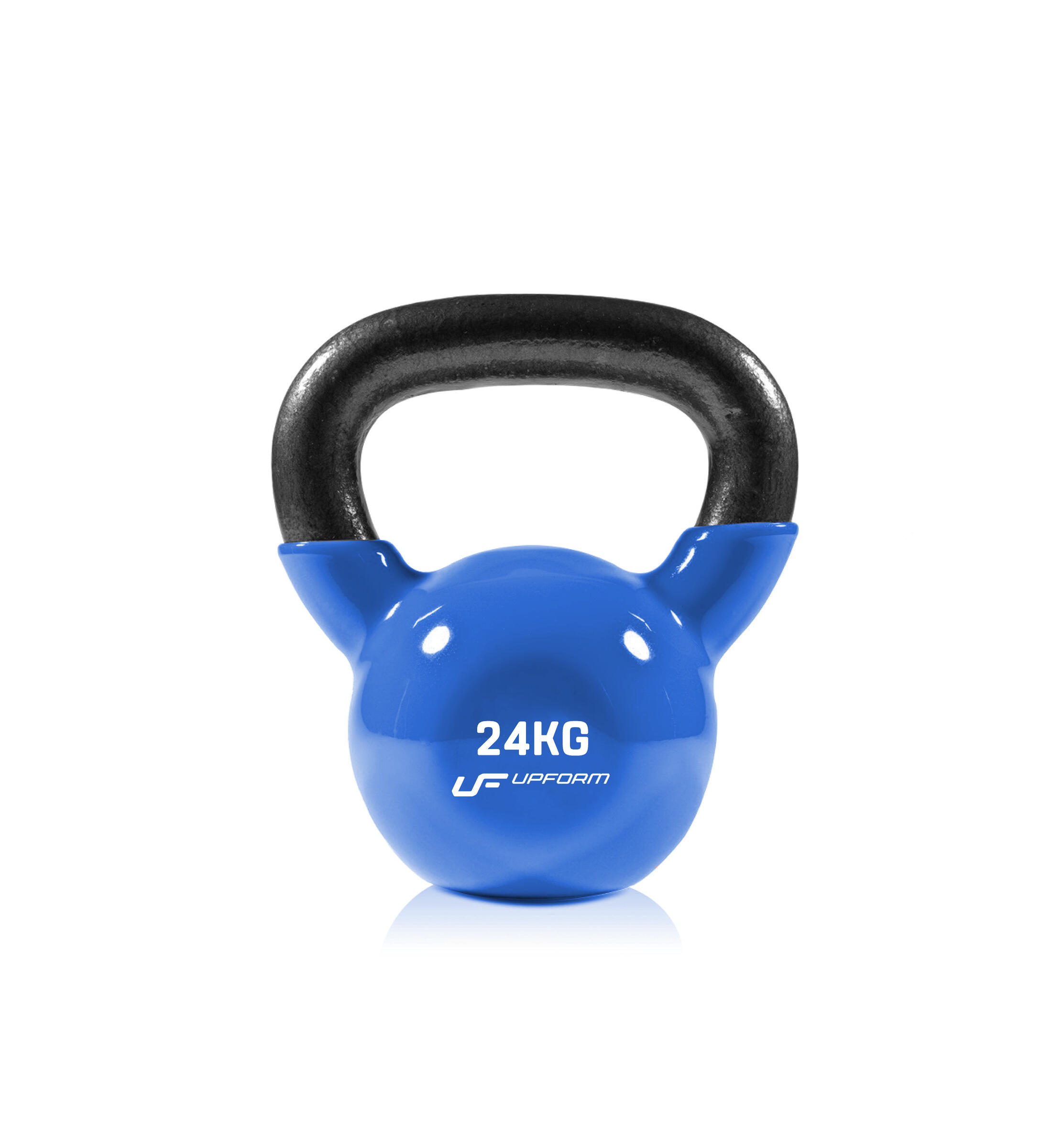 Hantla winylowa żeliwna Kettlebell 24 kg UpForm
