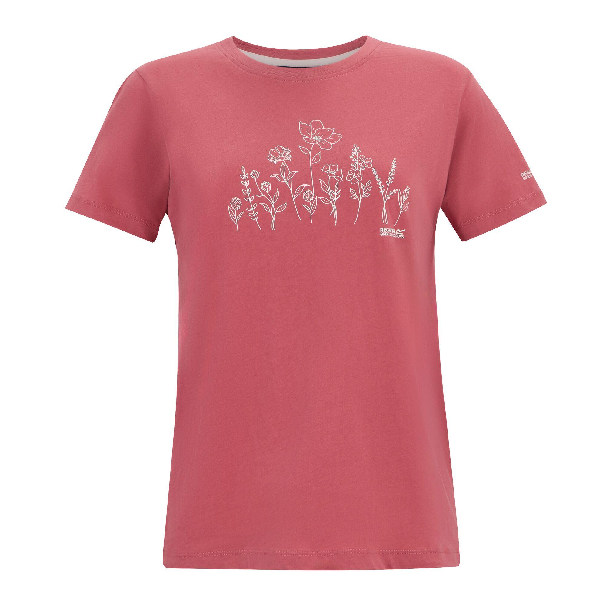 T-shirt Damski Kwiaty Filandra VX