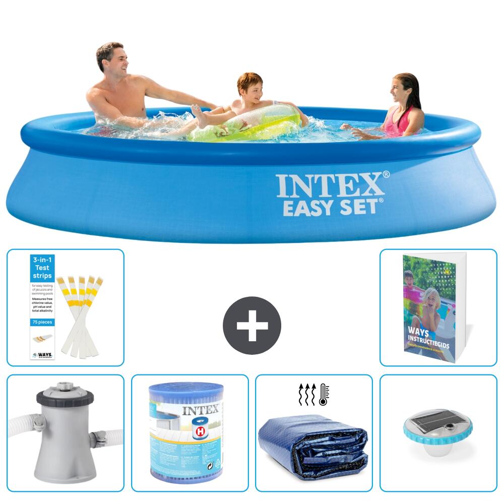 INTEX Basen Easy Set Okrągły - 305x61 cm - 7-częściowy S275