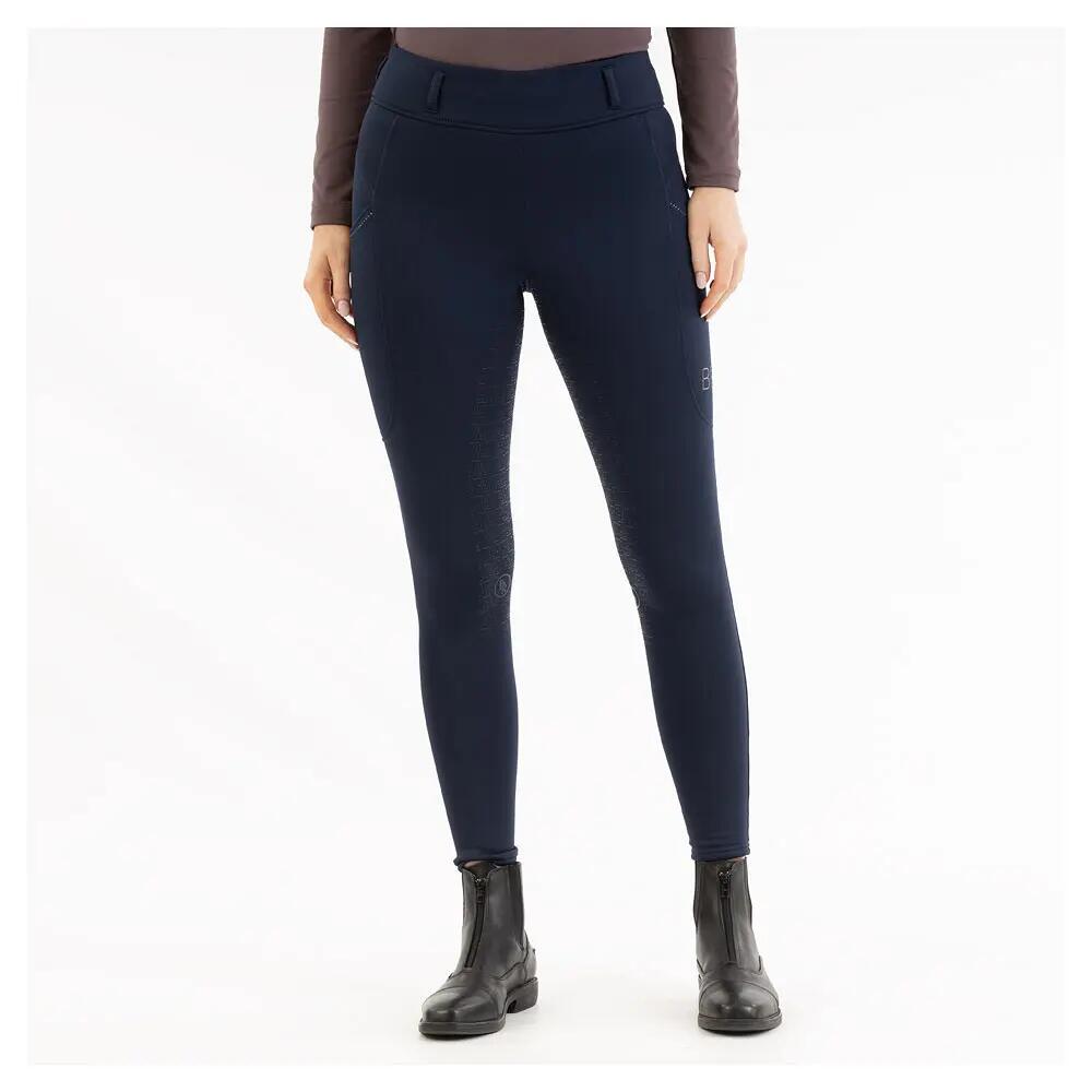 Damskie legginsy jeździeckie z pełną przyczepnością BR Equitation Jolie