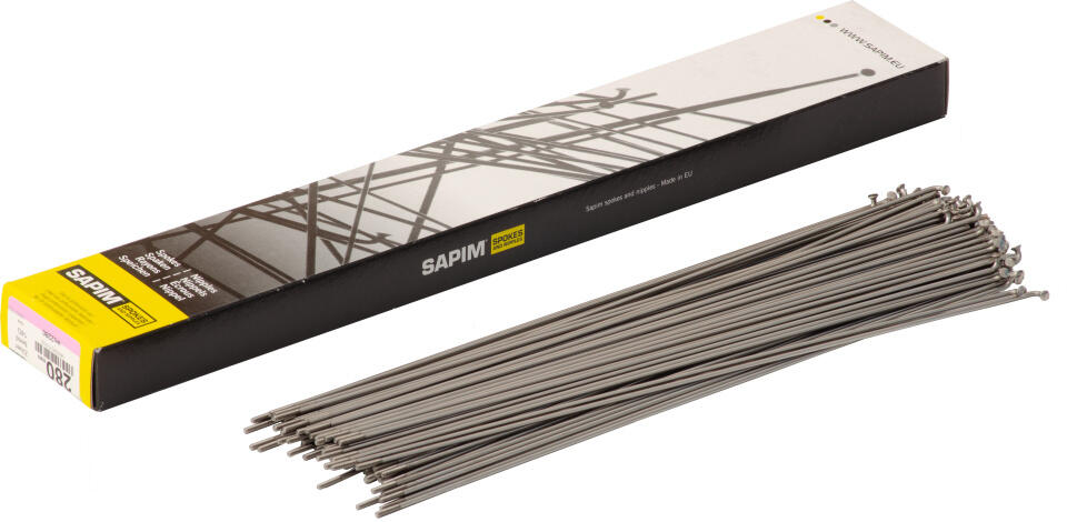 Sapim Leader szprycha 13-290 mm stal nierdzewna bez nypla (100 szt.)