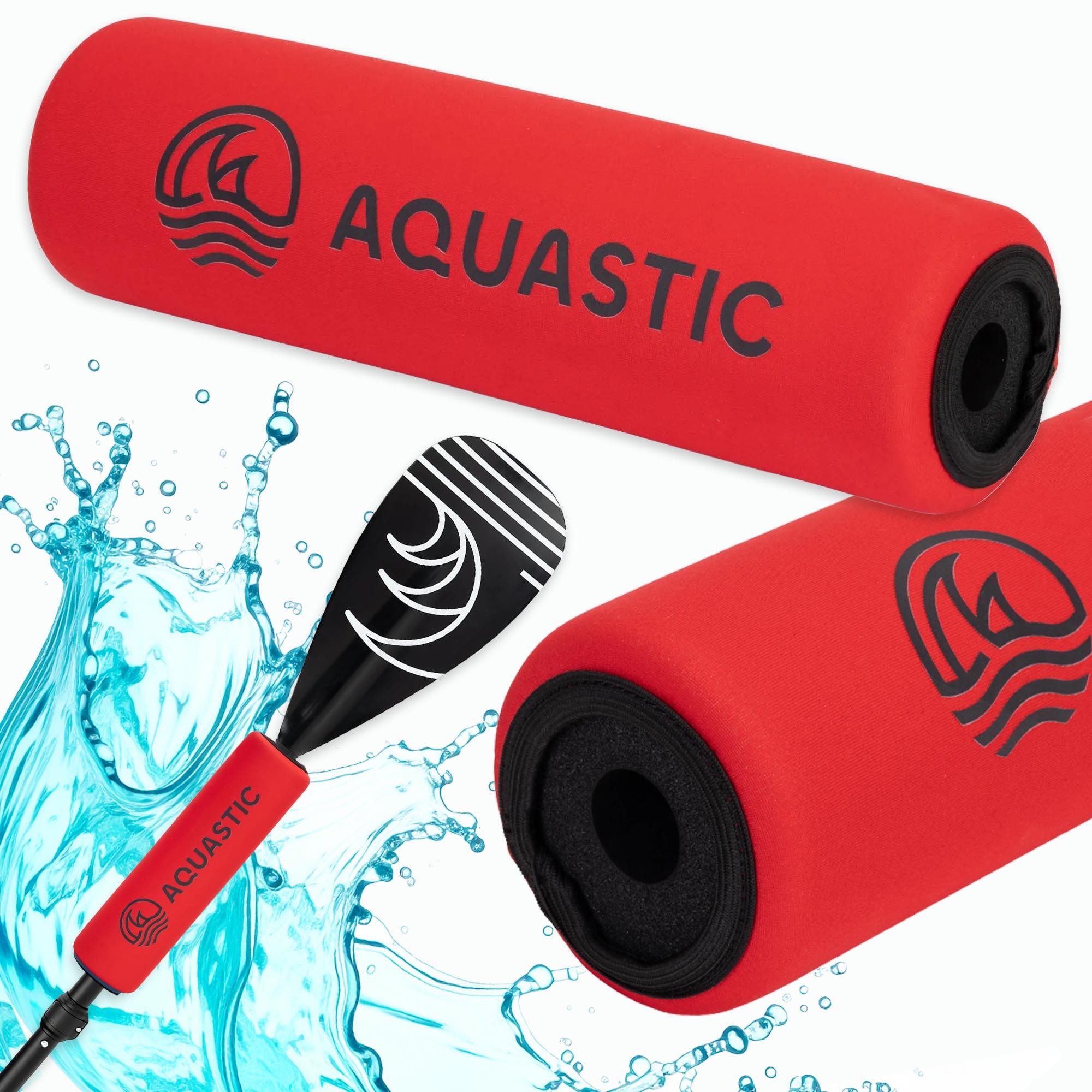 Bojka do wiosła SUP AQUASTIC 70×300 mm — zabezpieczenie wiosła, NBR/neopren