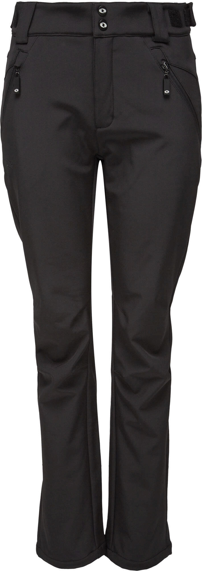 LOAP Luslana Damskie Spodnie Softshell, Czarny, XL