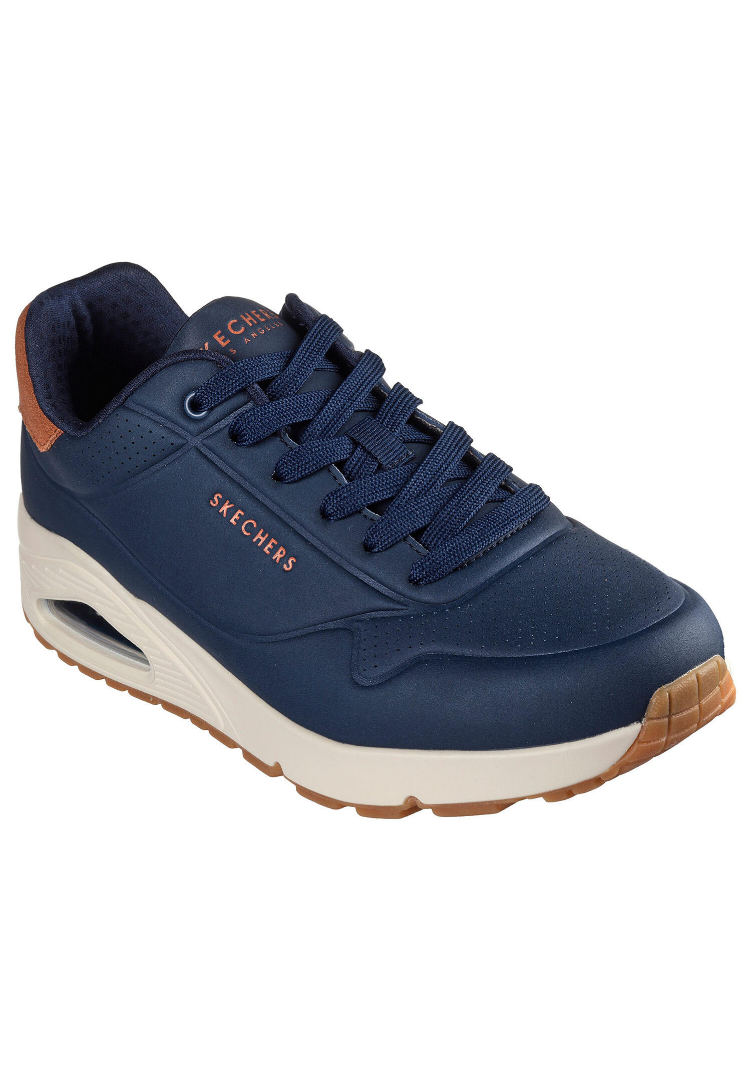 Buty SKECHERS UNO - SUITED ON AIR Niebieski