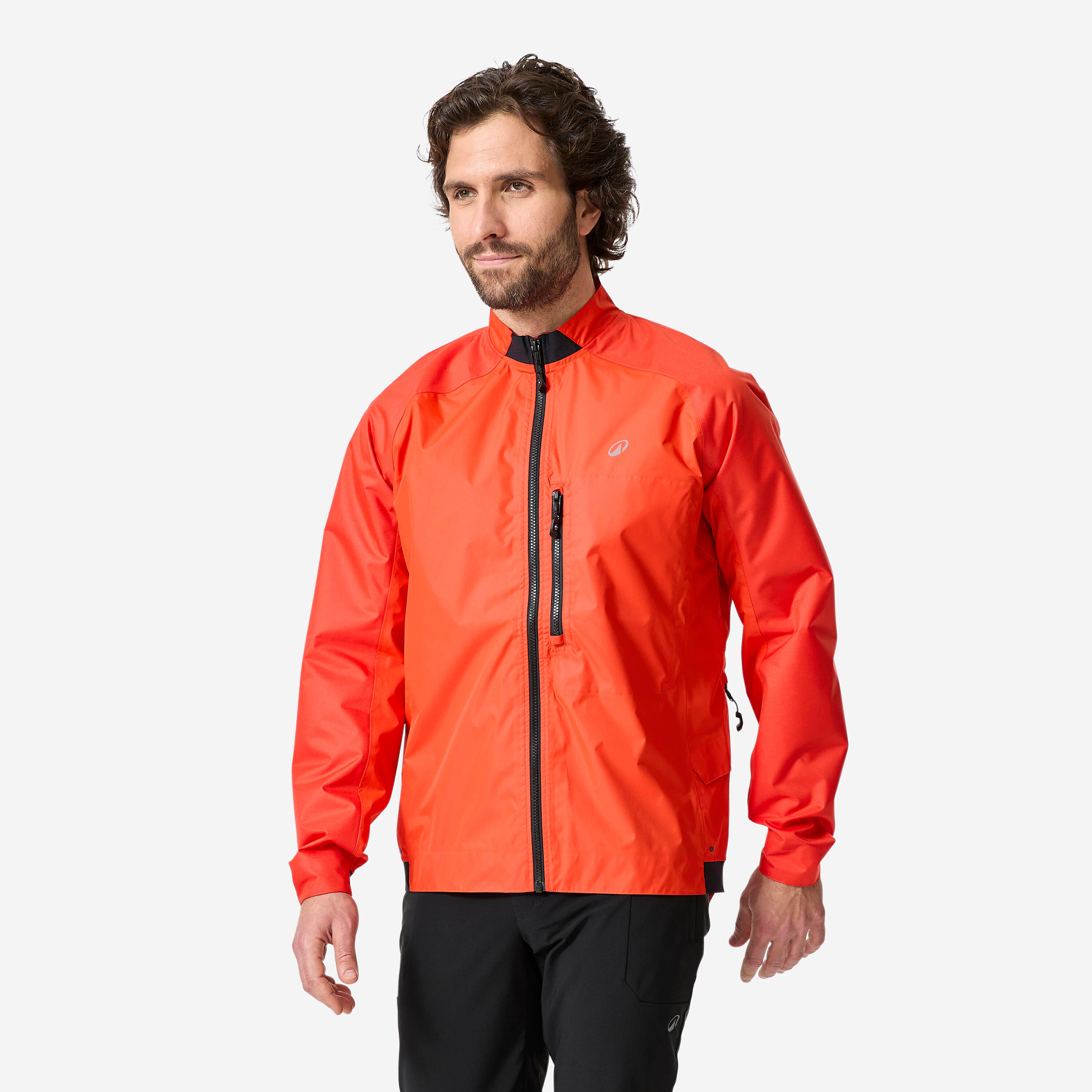 Kurtka przeciwdeszczowa rowerowa MTB Rockrider Comfort 500