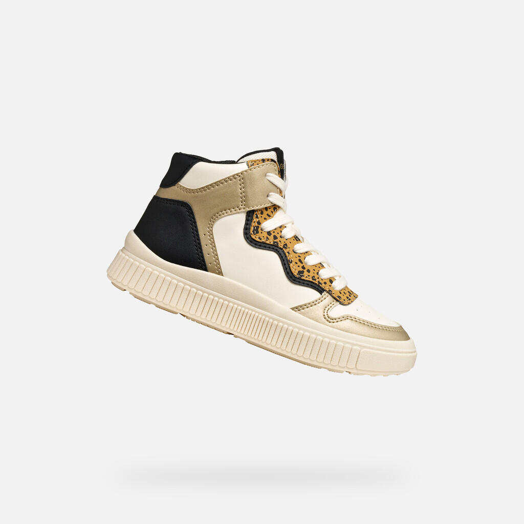 Buty GEOX J LAQUINNY GIRL Nadruk zwierzęcy