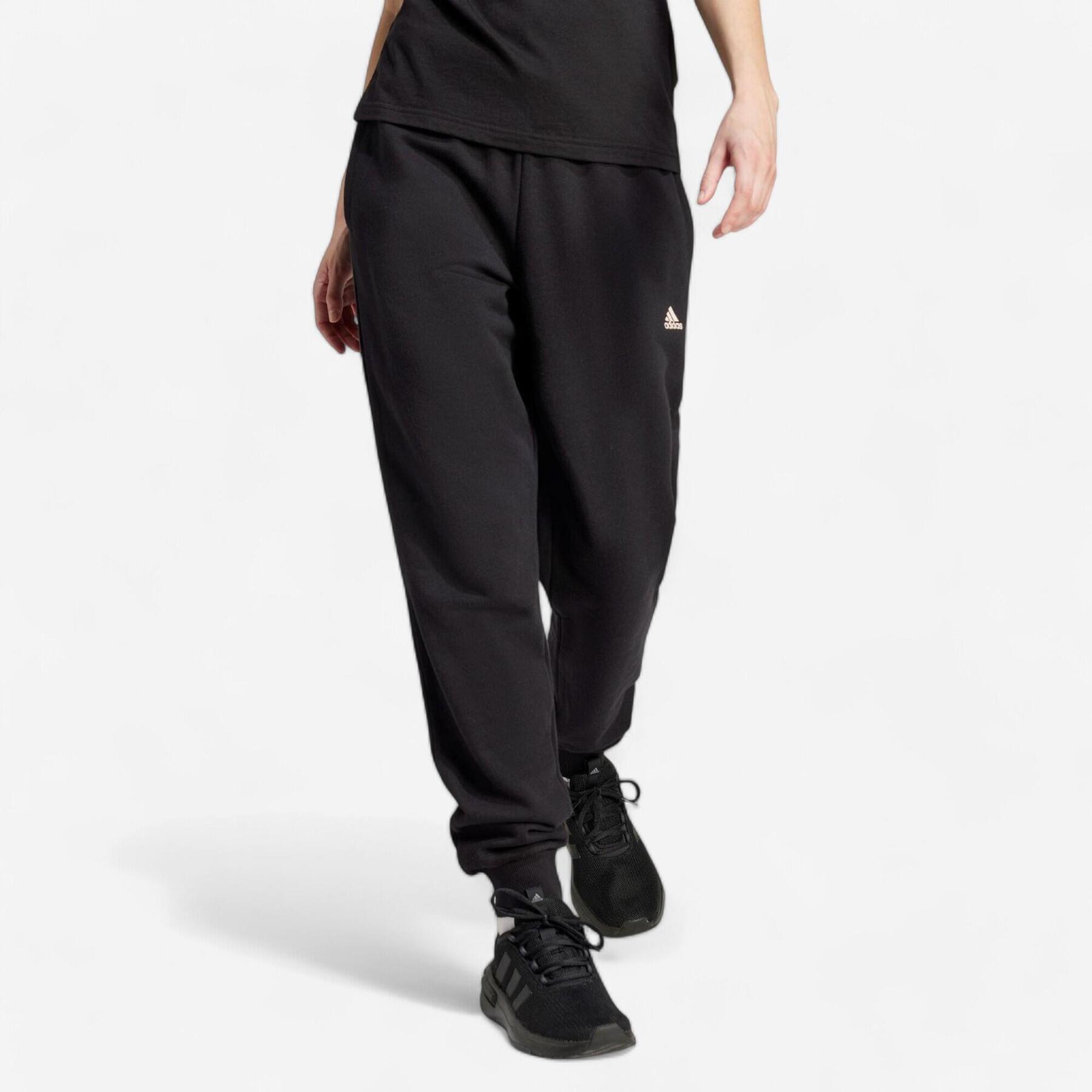 Second Life - Spodnie dresowe damskie ADIDAS Gym & Pilates - Stan Dobry
