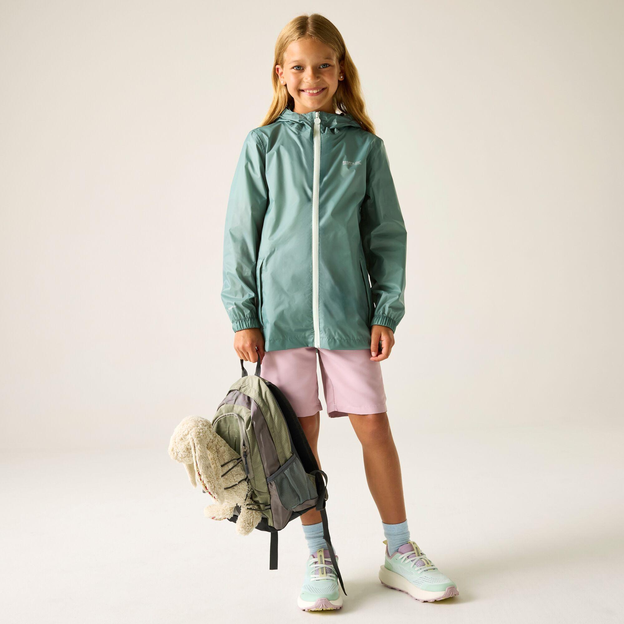 Kurtka trekkingowa dziecięca Pack It Jacket III kieszonkowa
